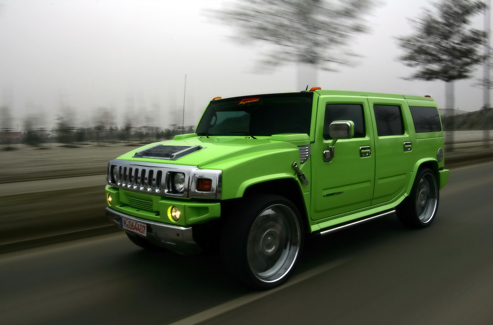 GeigerCars Hummer H2 Maximum Green Kompressor photo #2