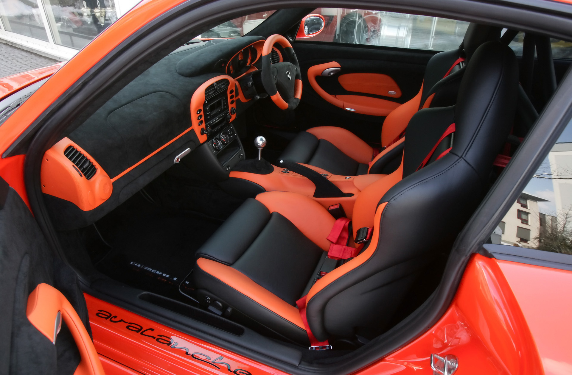 Gemballa Porsche GTR 650 Evo Orange photo #15
