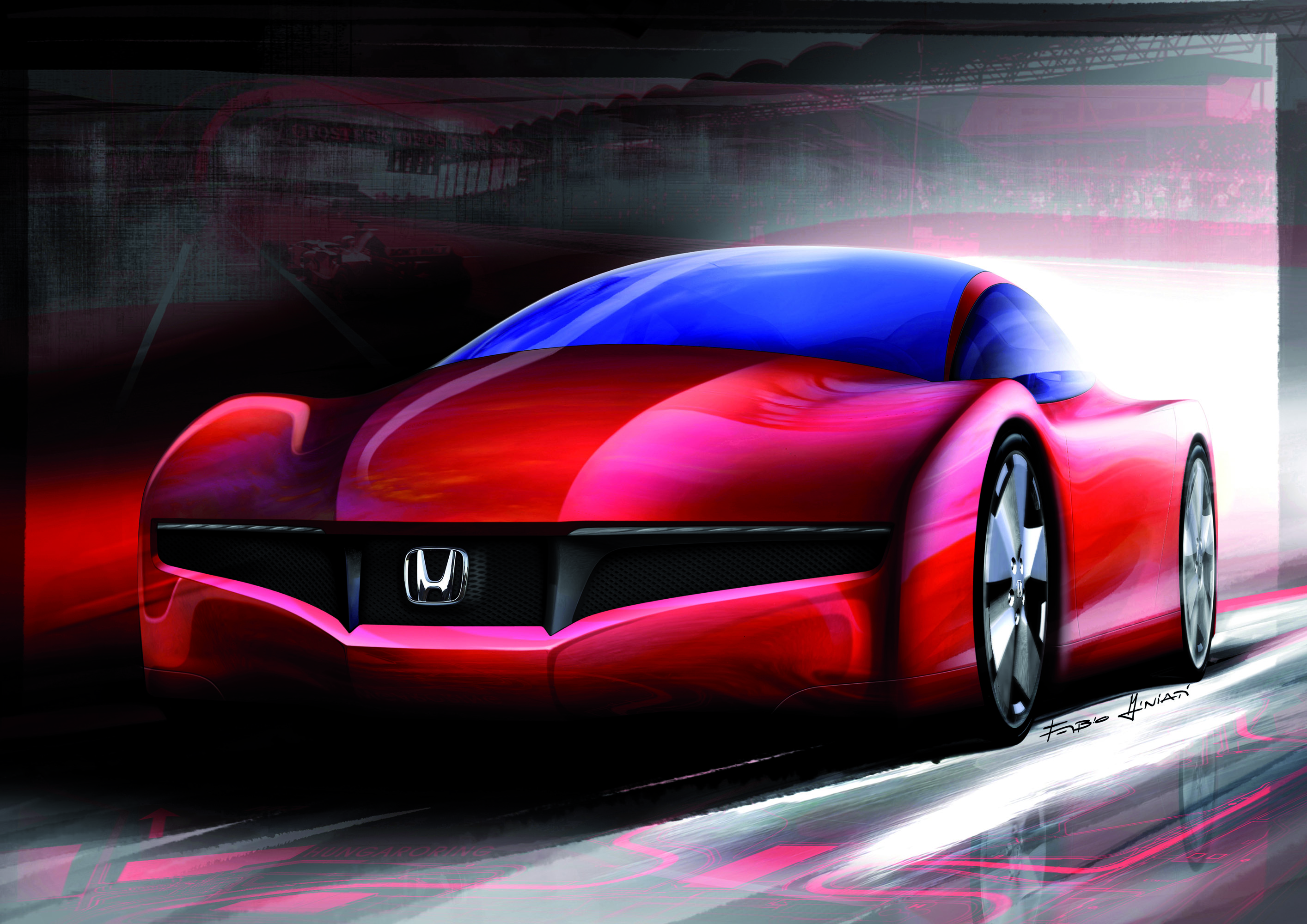 Honda Small Hybrid Sports Concept photo #16