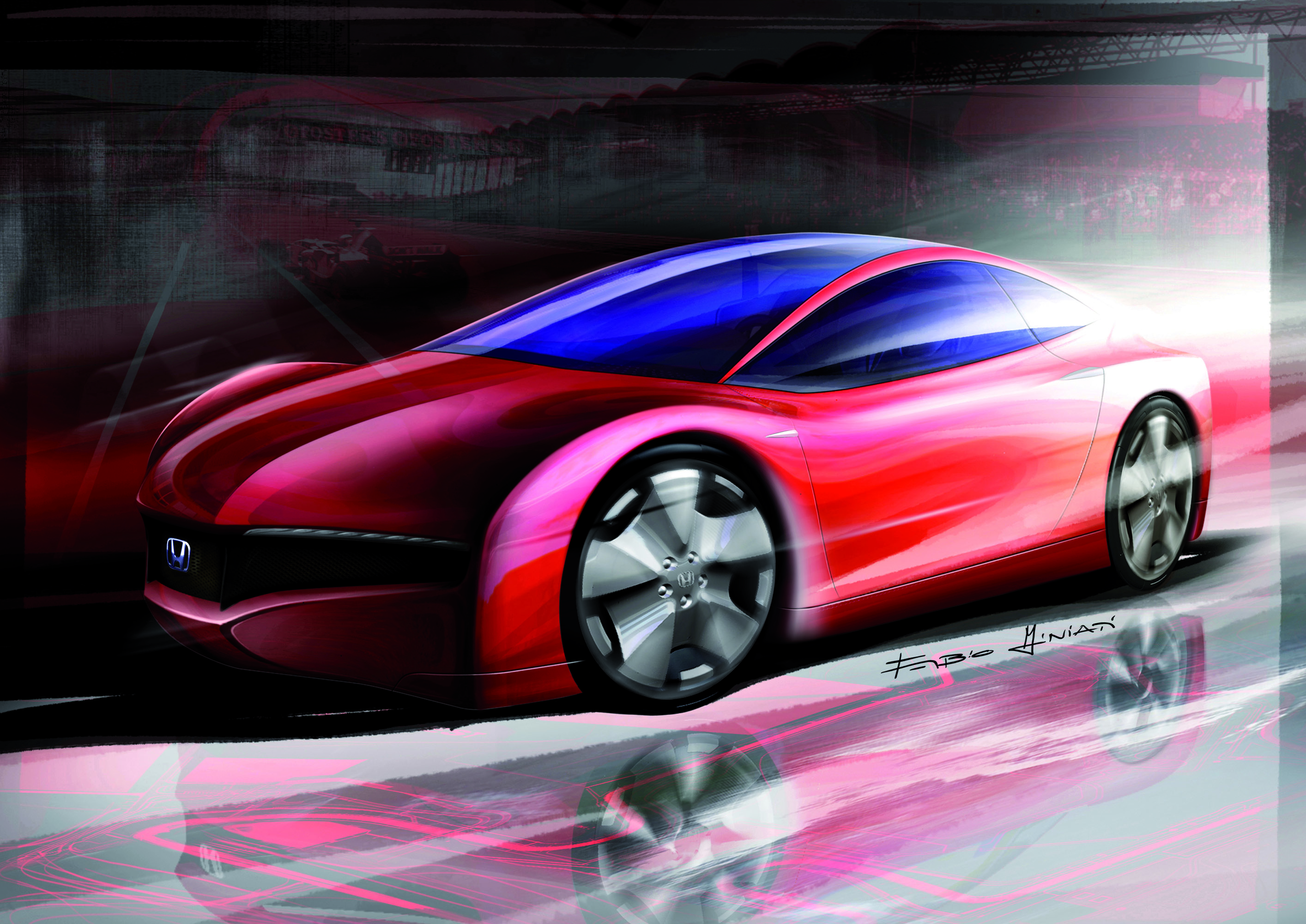 Honda Small Hybrid Sports Concept photo #17