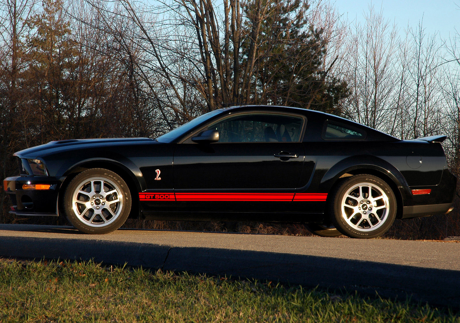Shelby Ford Mustang GT500 Red Stripe photo #6