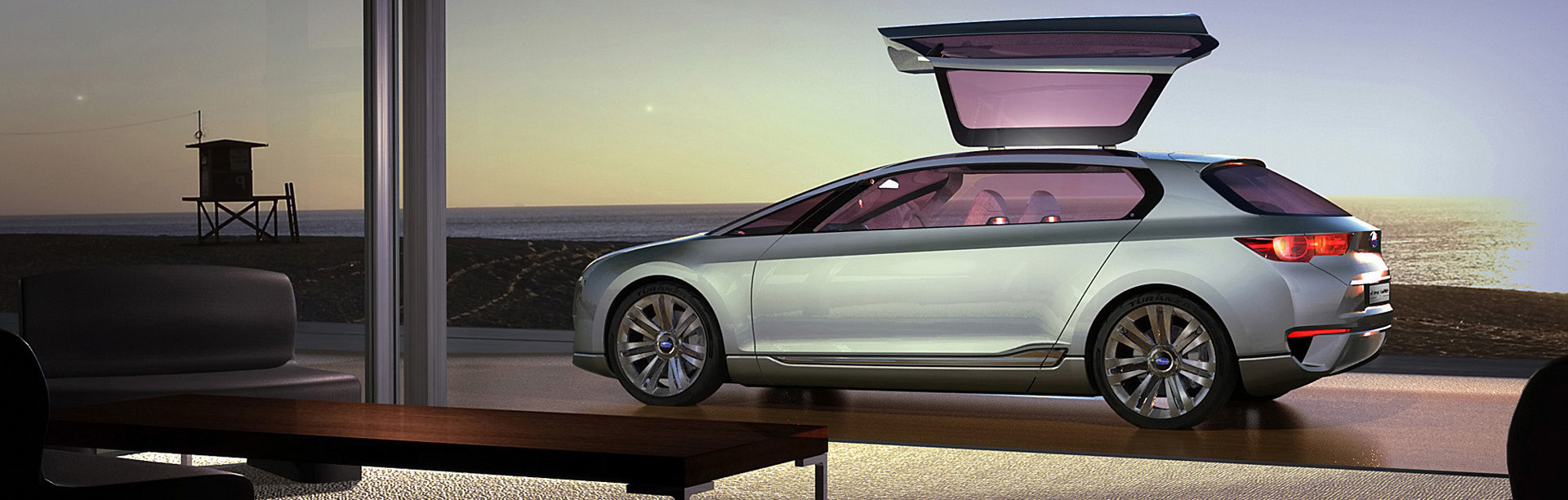 Subaru Hybrid Tourer Concept photo #16