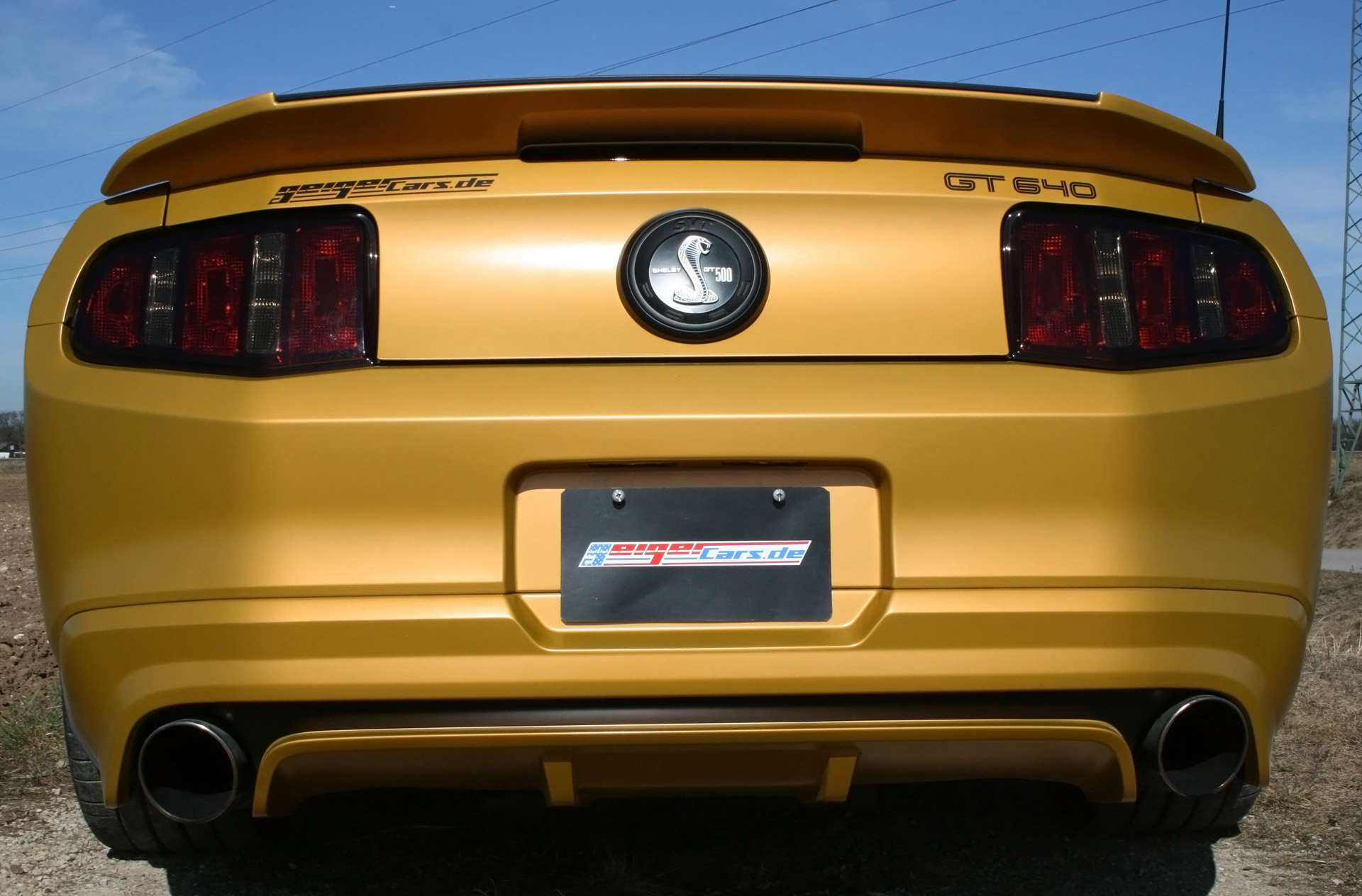 GeigerCars Ford Mustang Shelby GT640 Golden Snake photo #15