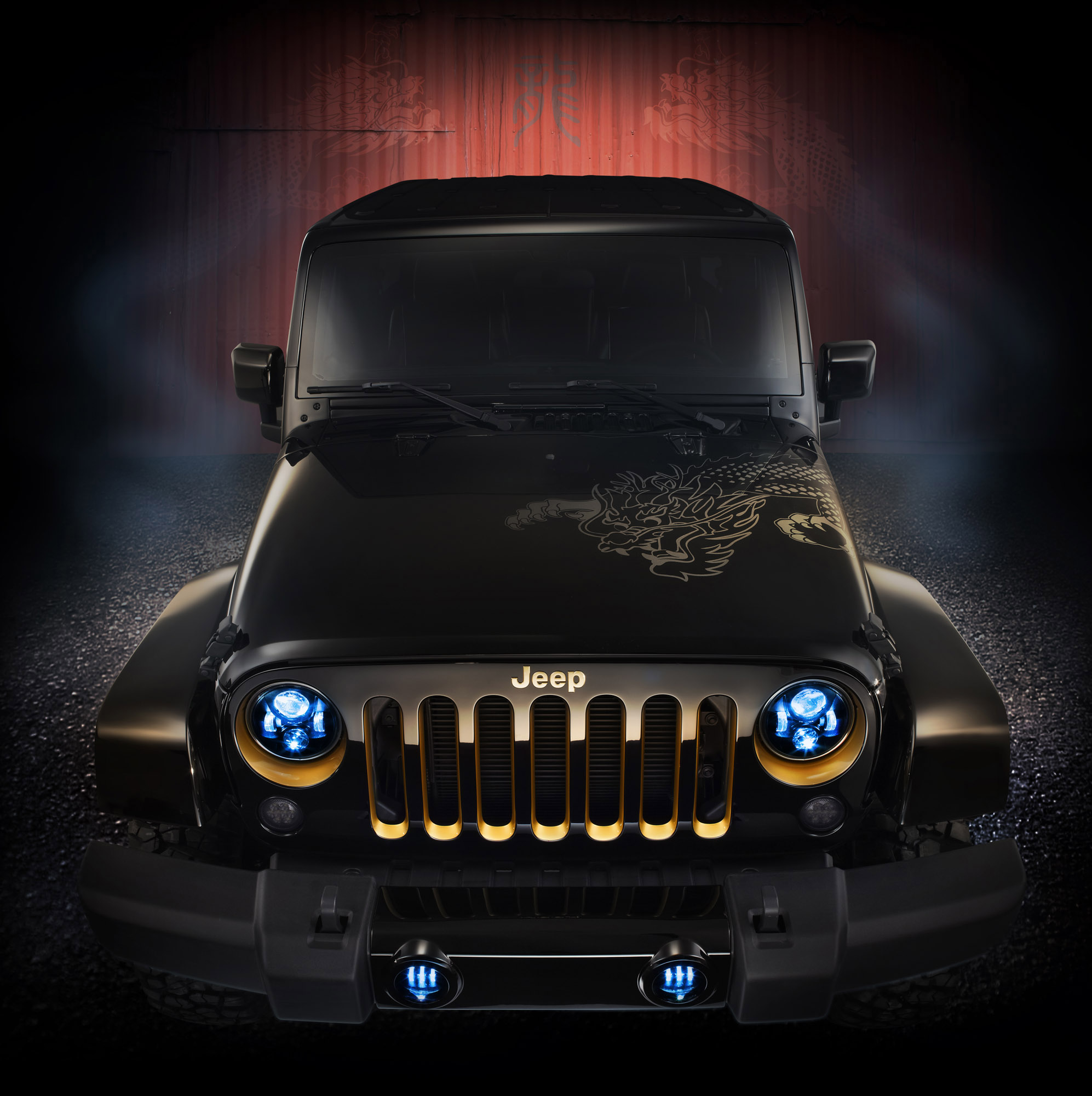 Jeep Wrangler Dragon Design Concept photo #1