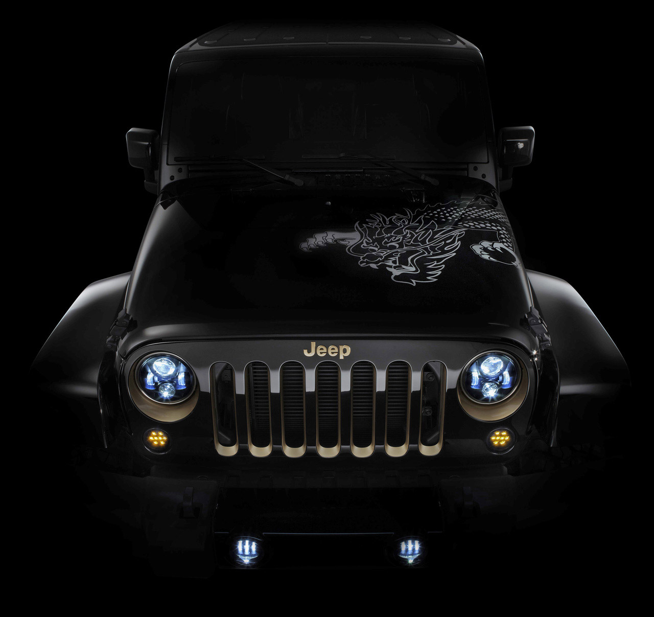 Jeep Wrangler Dragon Design Concept photo #2