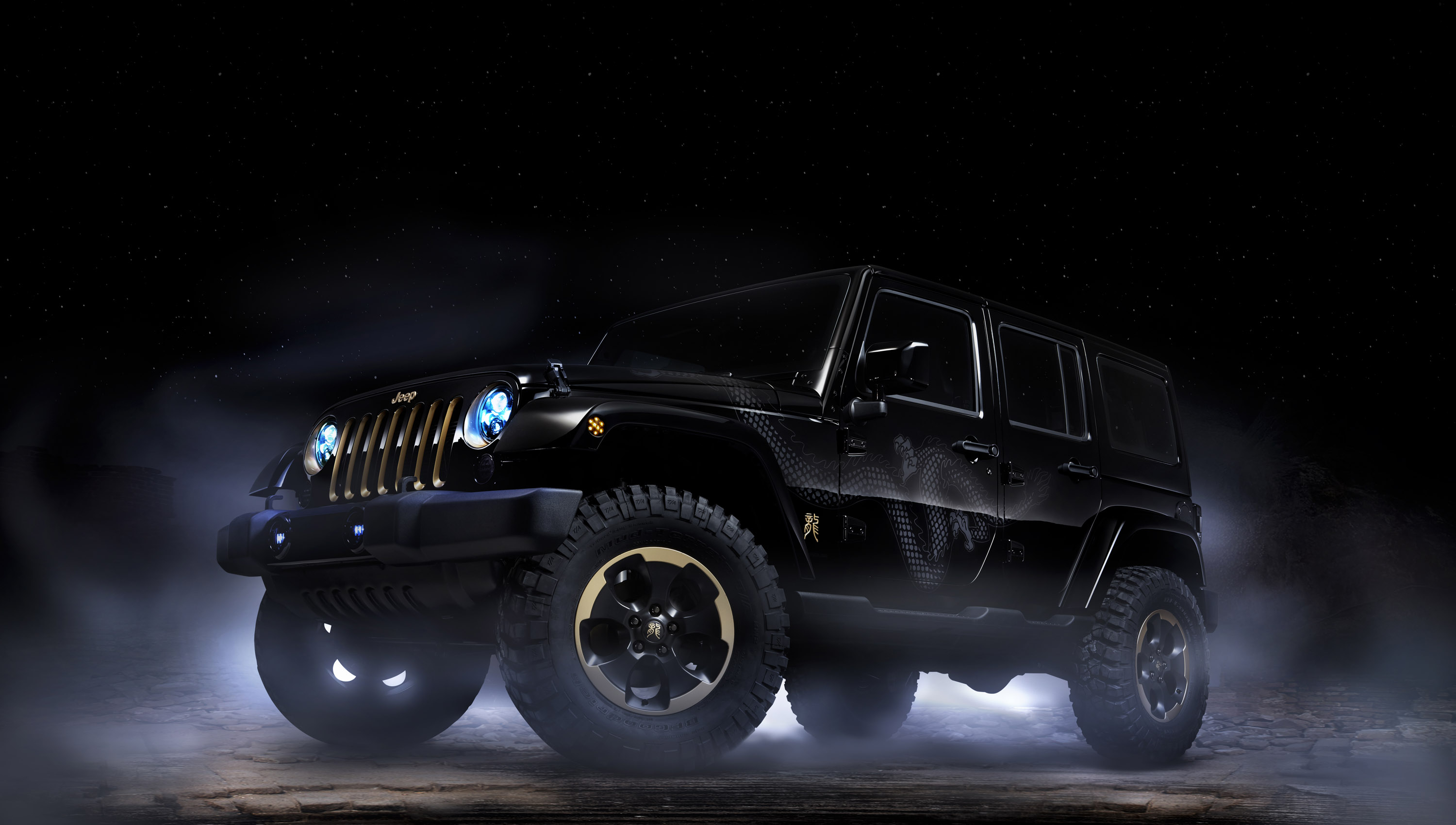 Jeep Wrangler Dragon Design Concept photo #18