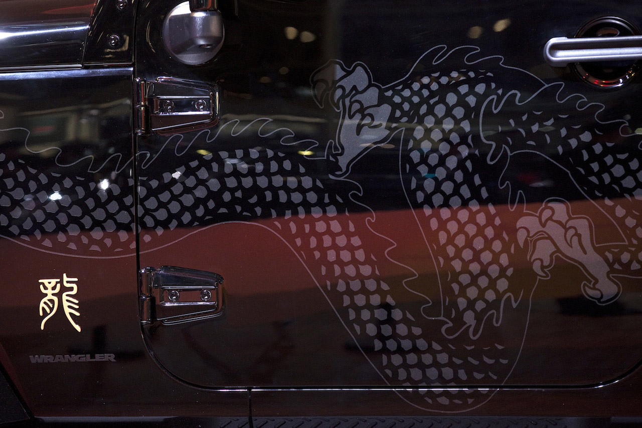 Jeep Wrangler Dragon Design Concept photo #23