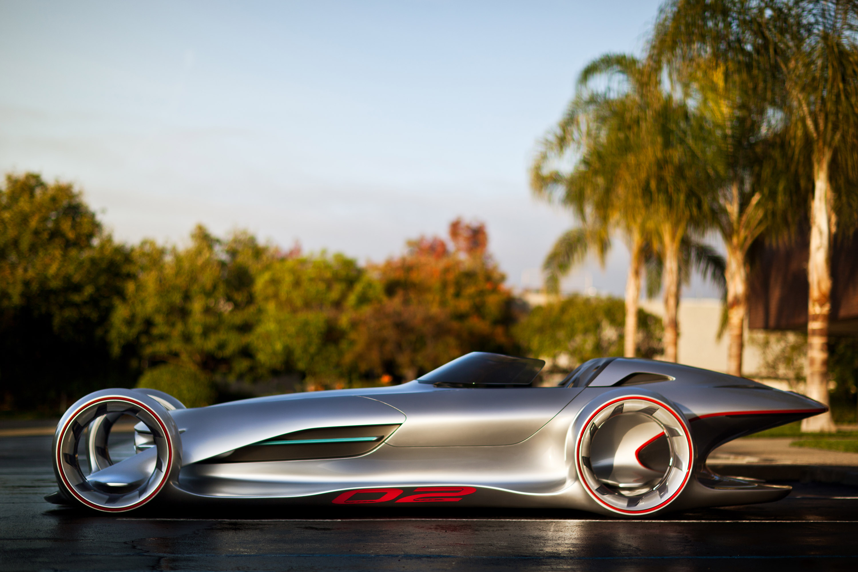 2012 Mercedes Benz Silver Arrow Concept