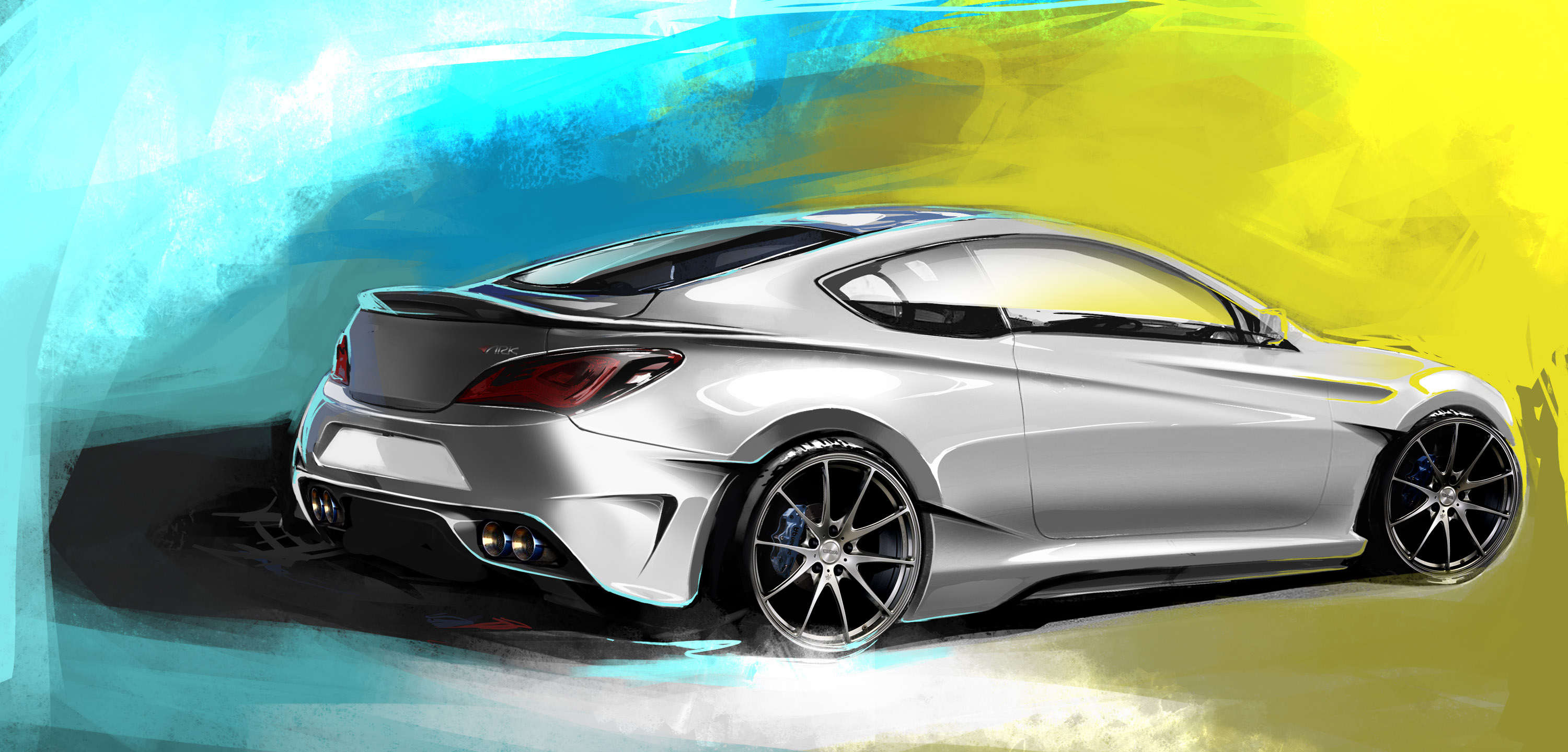 Ark Performance Hyundai Legato Concept Genesis Coupe photo #3