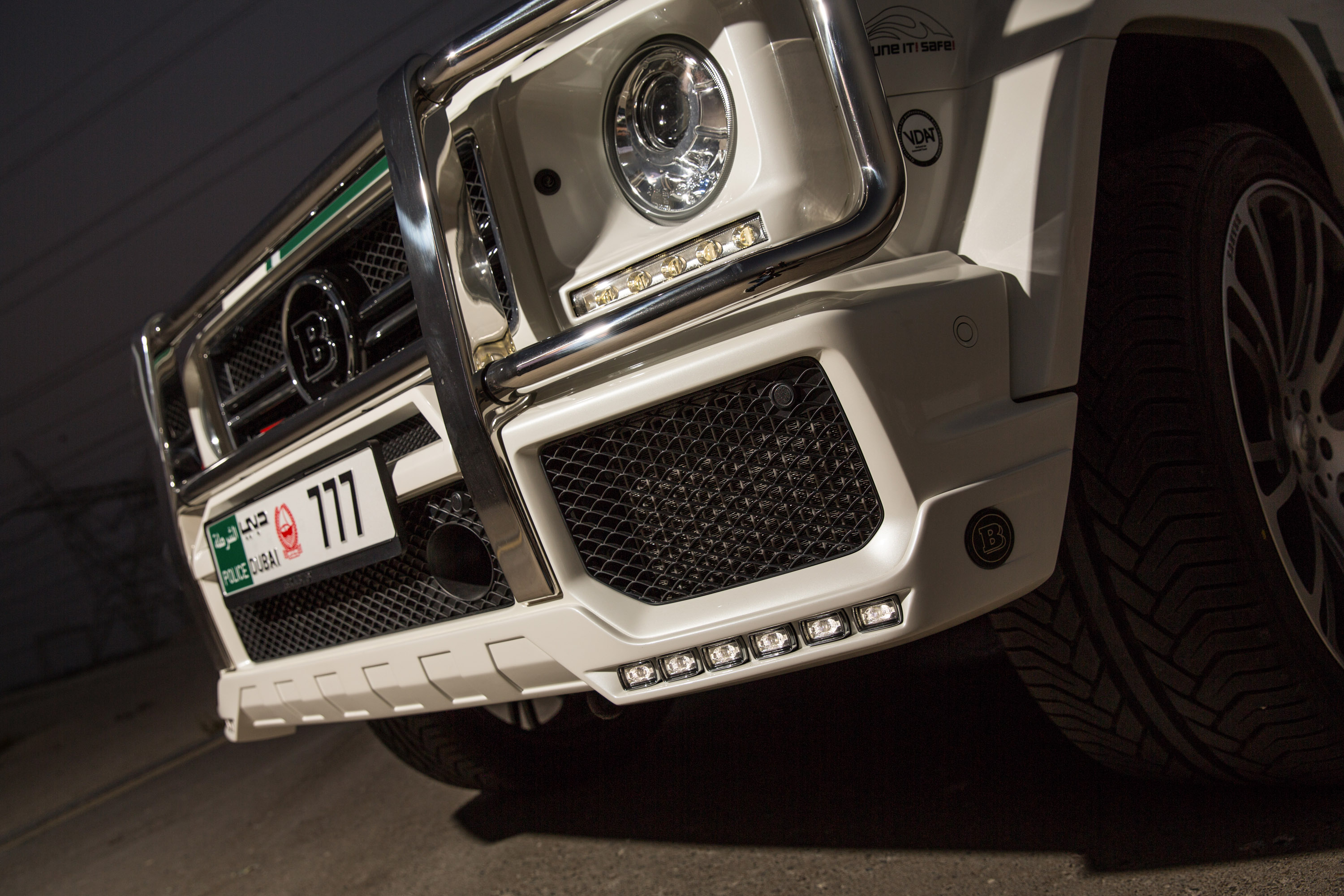 Brabus Mercedes-Benz B63S-700 Widestar Dubai Police photo #15