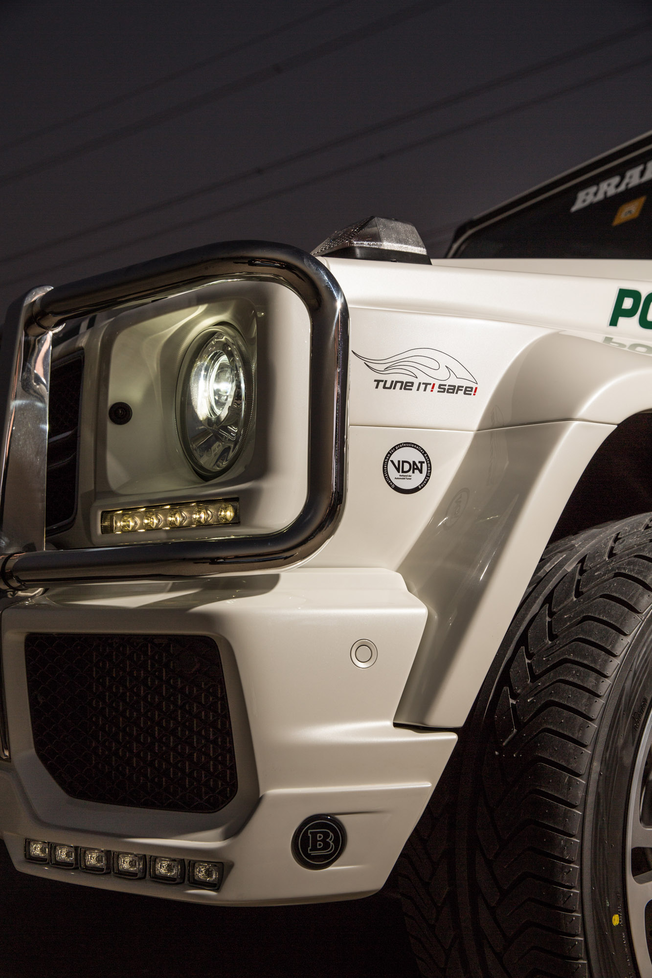 Brabus Mercedes-Benz B63S-700 Widestar Dubai Police photo #19
