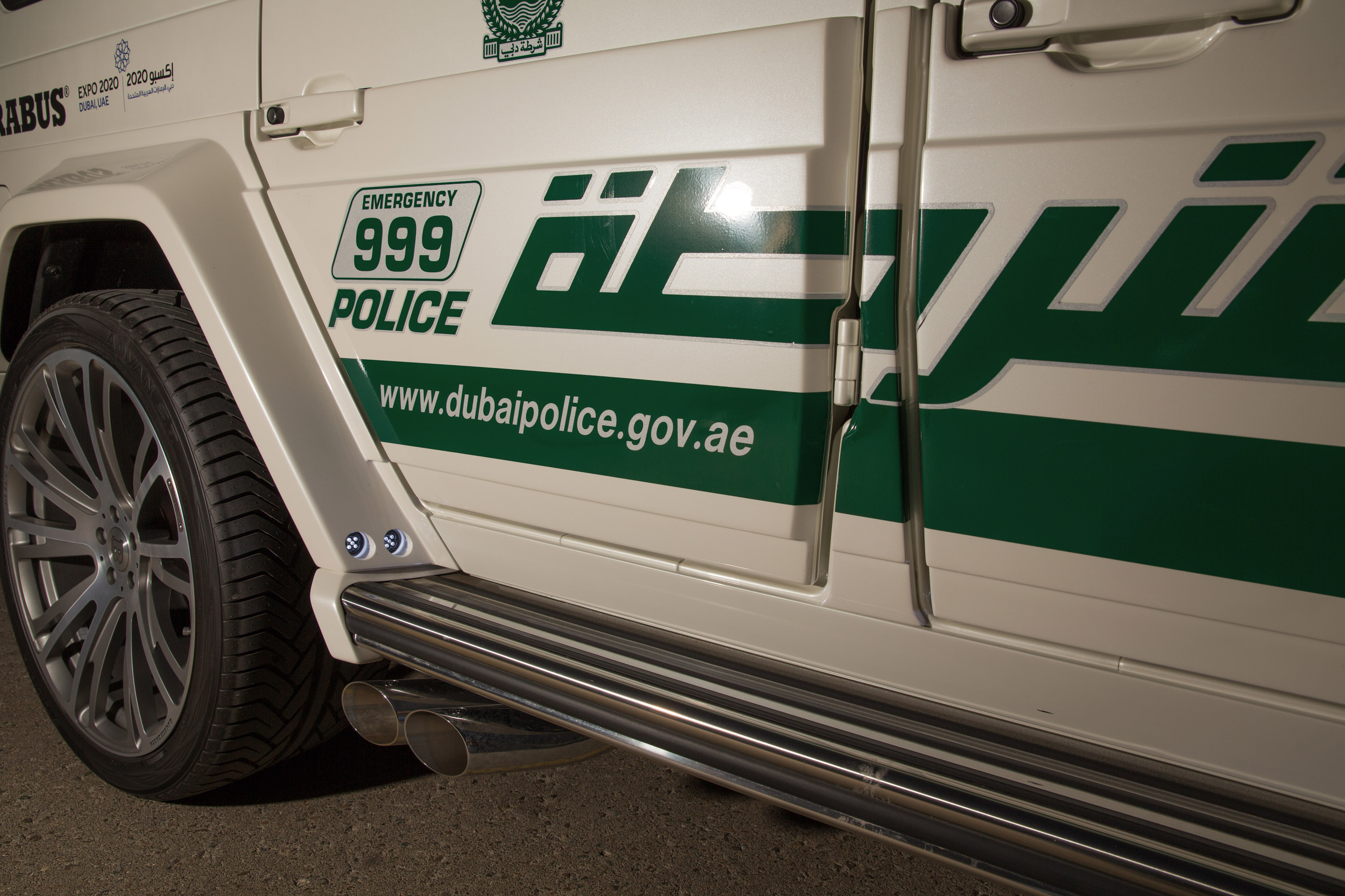 Brabus Mercedes-Benz B63S-700 Widestar Dubai Police photo #21