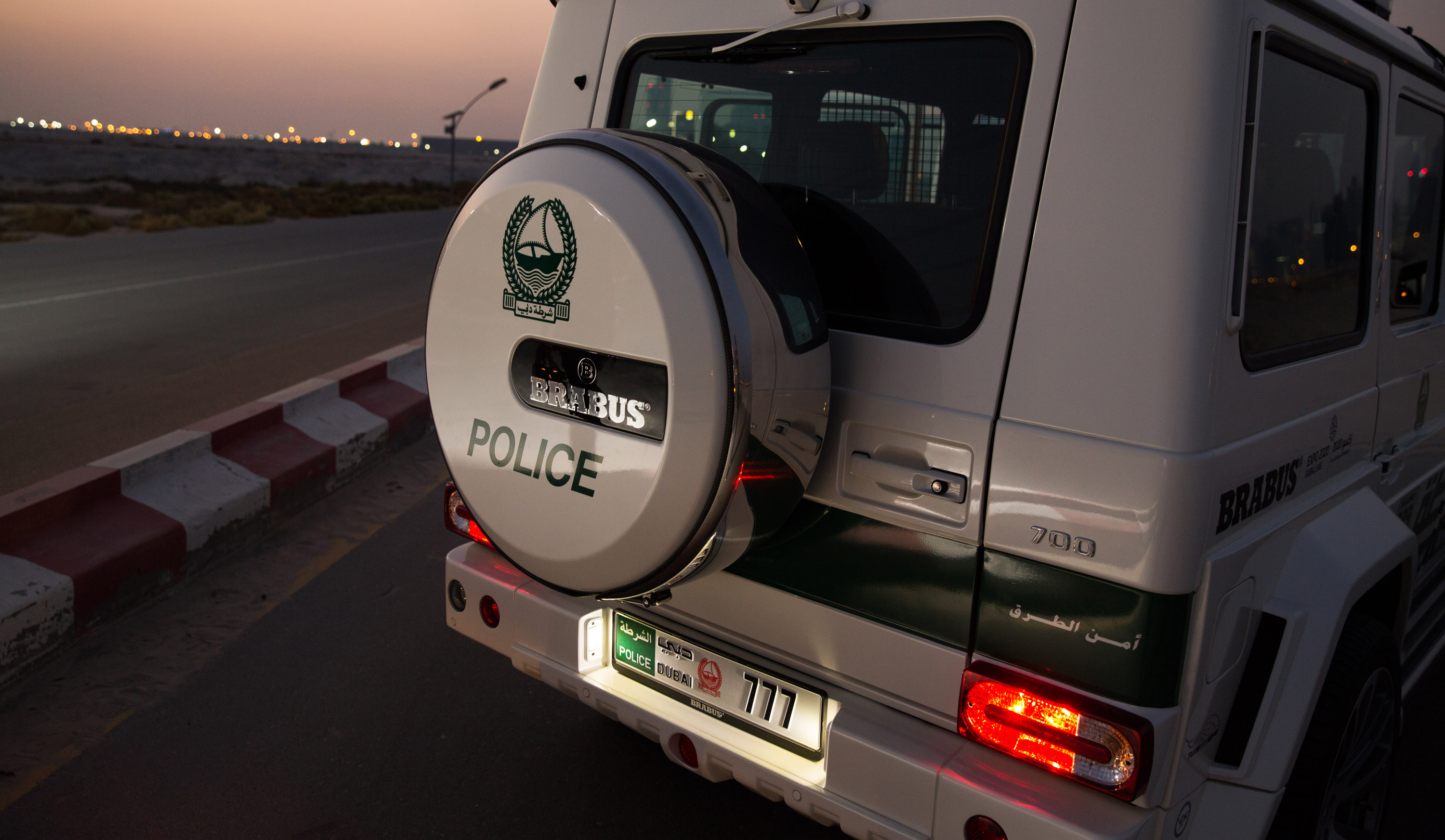 Brabus Mercedes-Benz B63S-700 Widestar Dubai Police photo #29