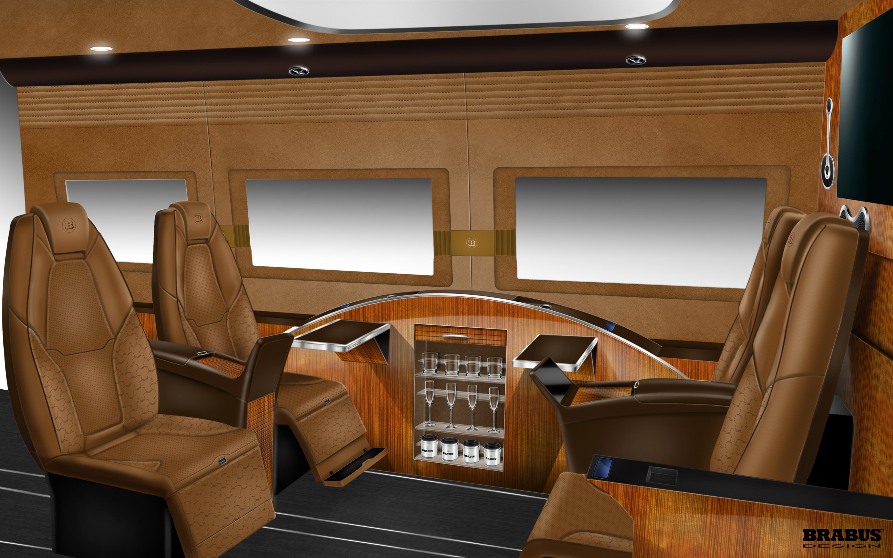 Brabus Mercedes-Benz Sprinter Business Lounge Concept photo #15