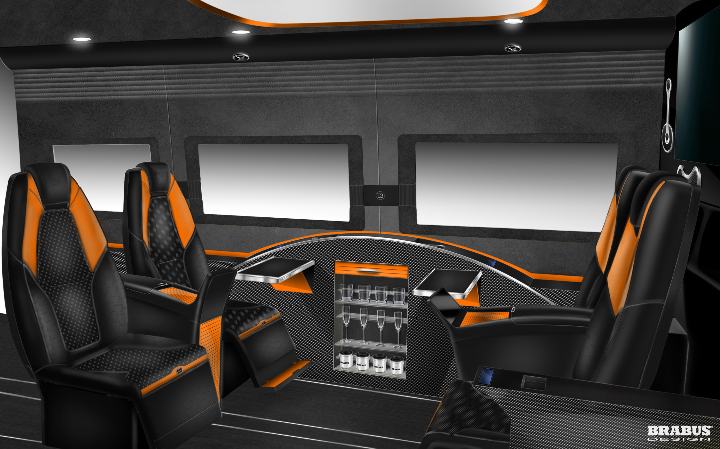Brabus Mercedes-Benz Sprinter Business Lounge Concept photo #20