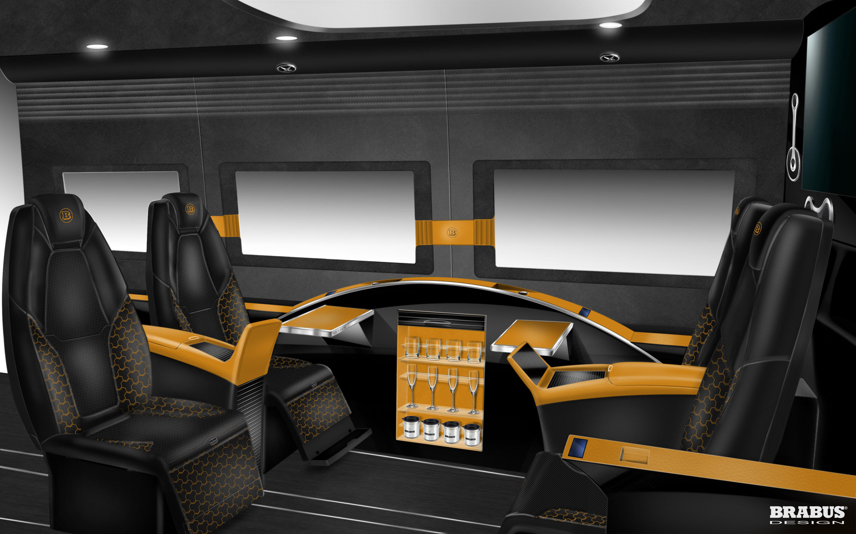 Brabus Mercedes-Benz Sprinter Business Lounge Concept photo #21