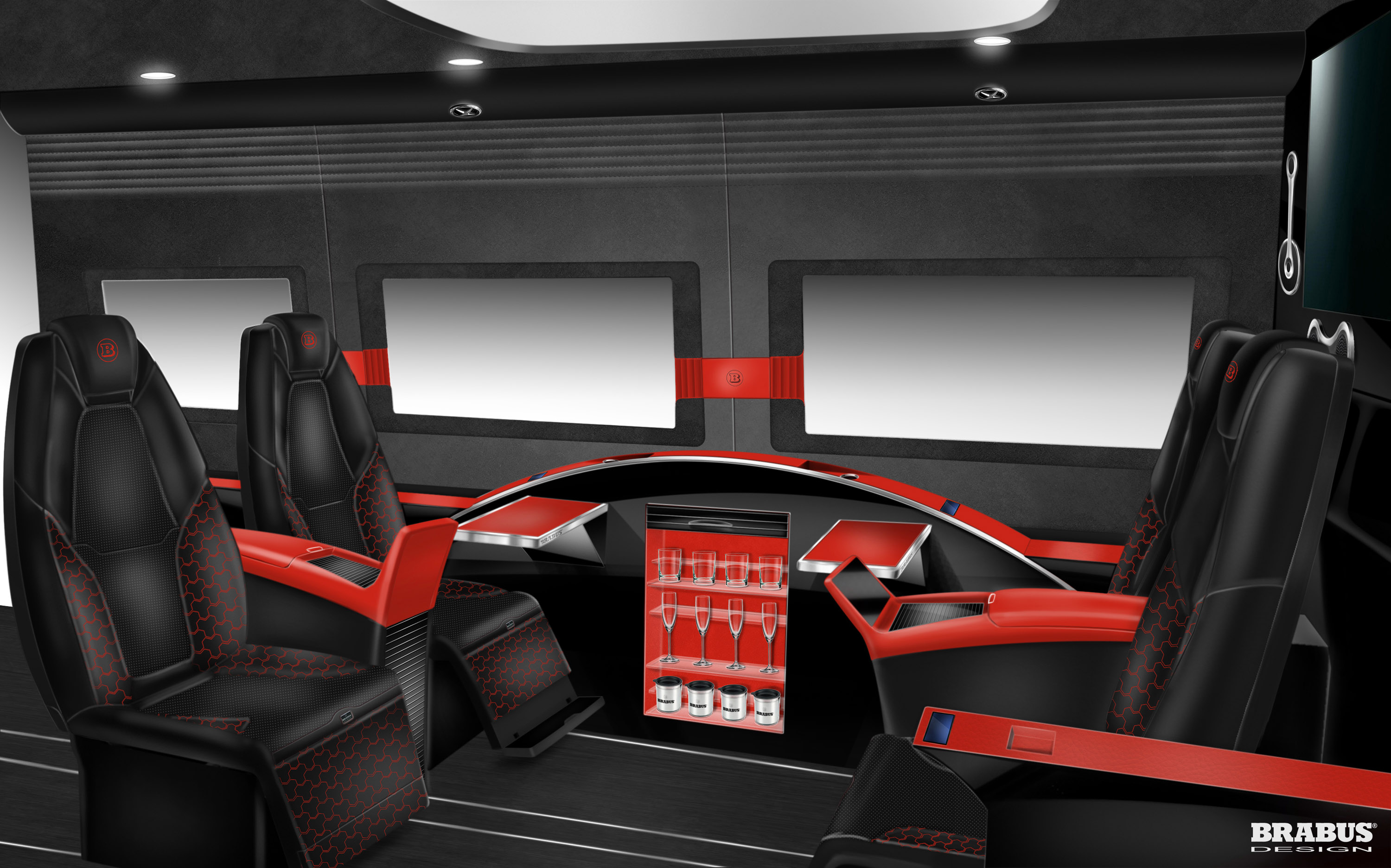 Brabus Mercedes-Benz Sprinter Business Lounge Concept photo #22