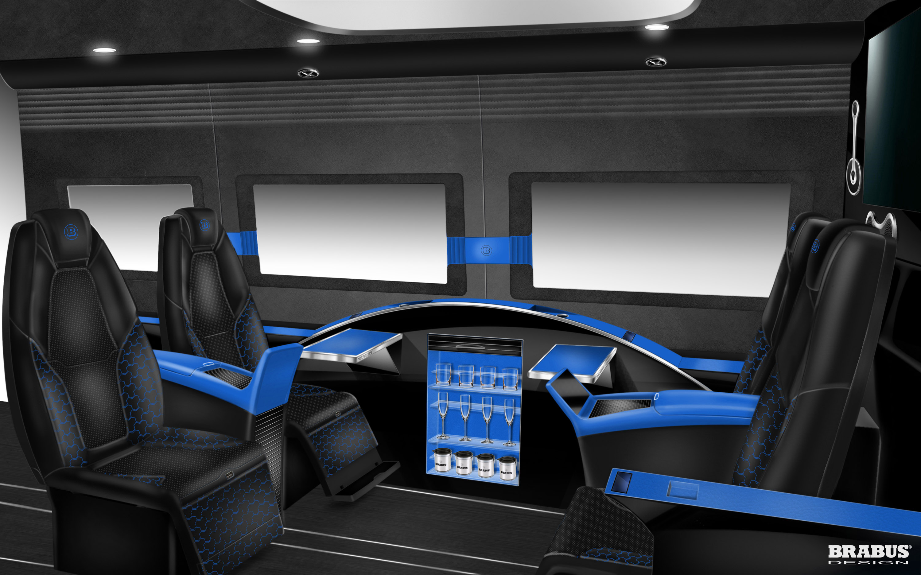Brabus Mercedes-Benz Sprinter Business Lounge Concept photo #23