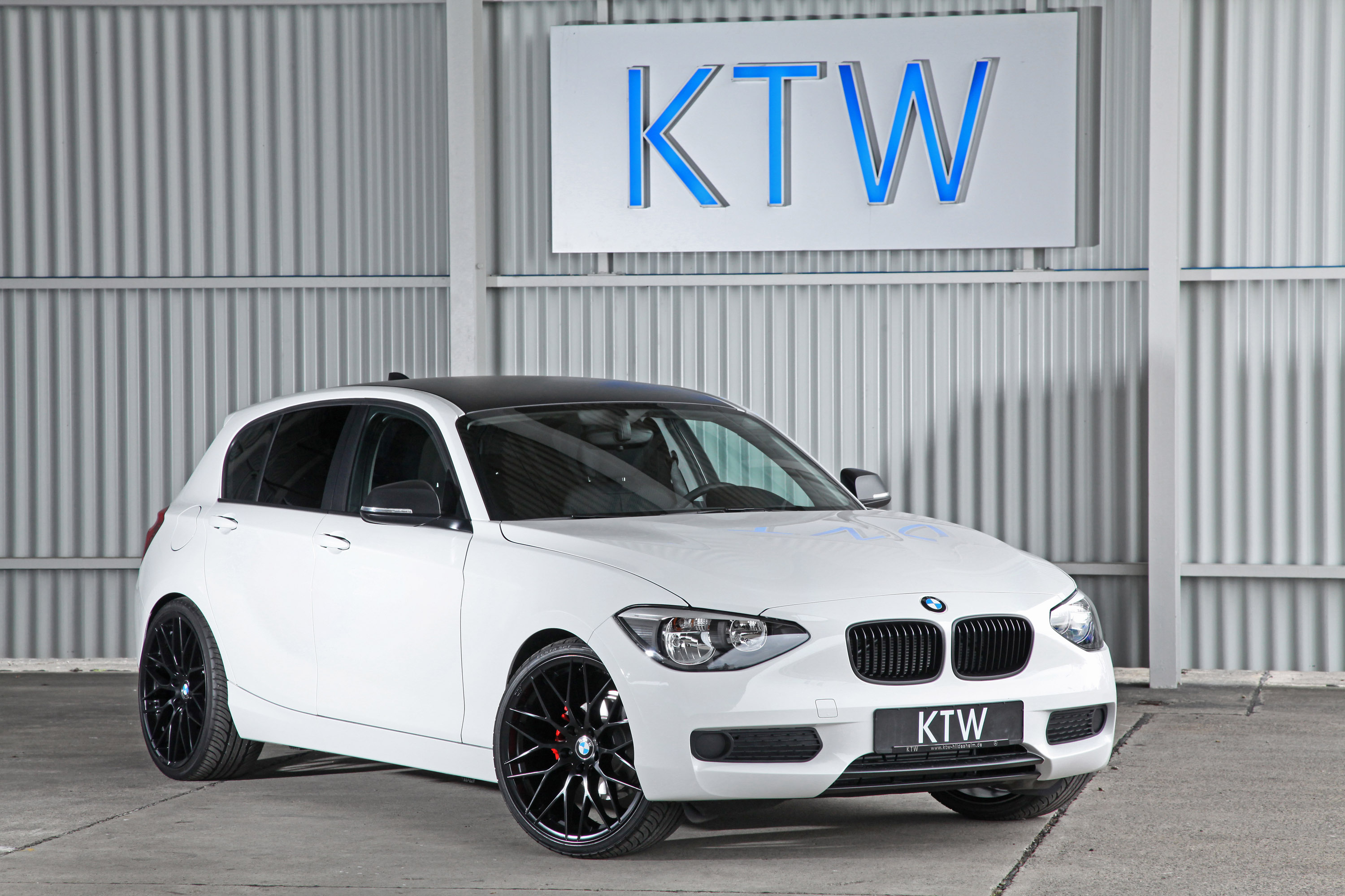 KTW Tuning BMW 1-series Black and White photo #2