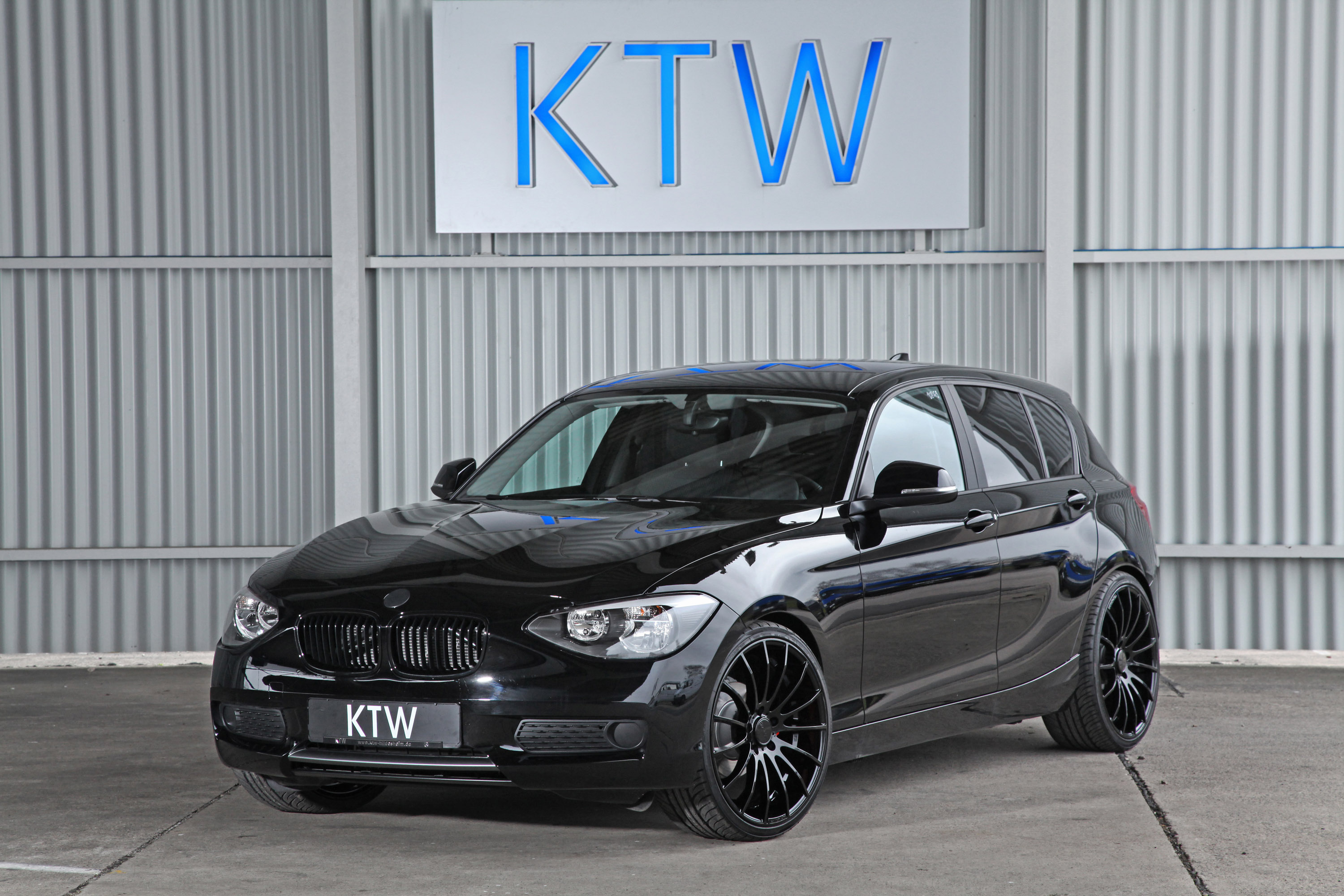 KTW Tuning BMW 1-series Black and White photo #3