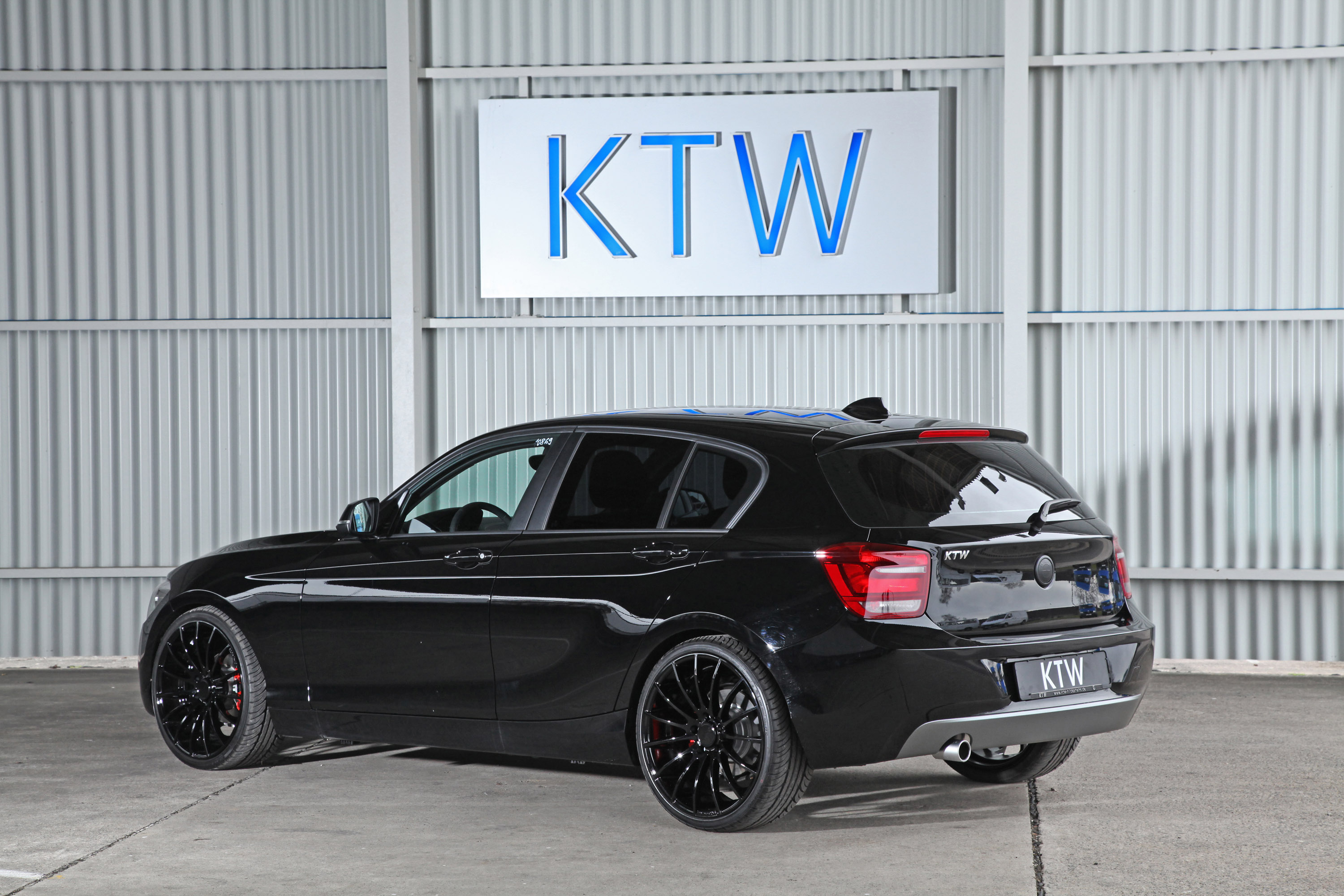 KTW Tuning BMW 1-series Black and White photo #12