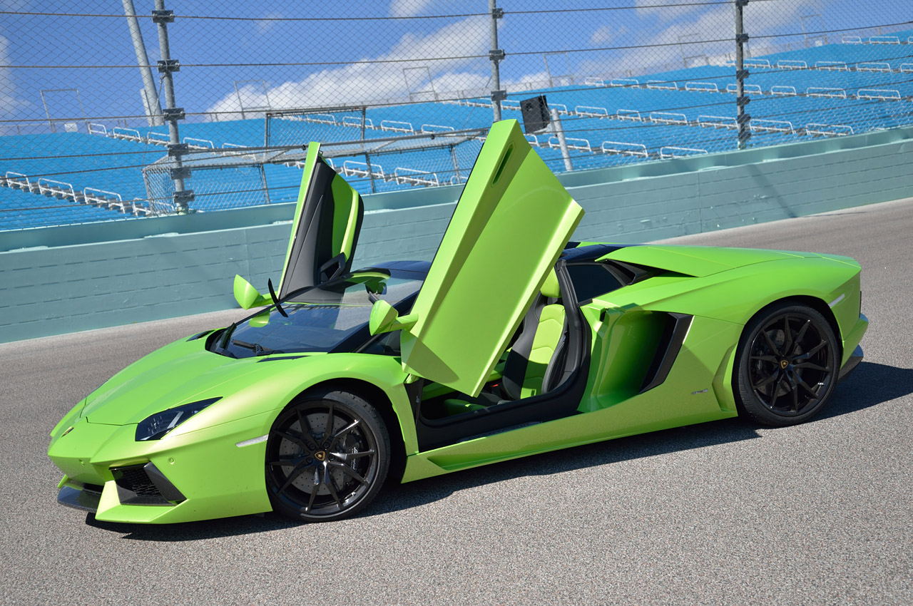 Lamborghini lp700 4 Green