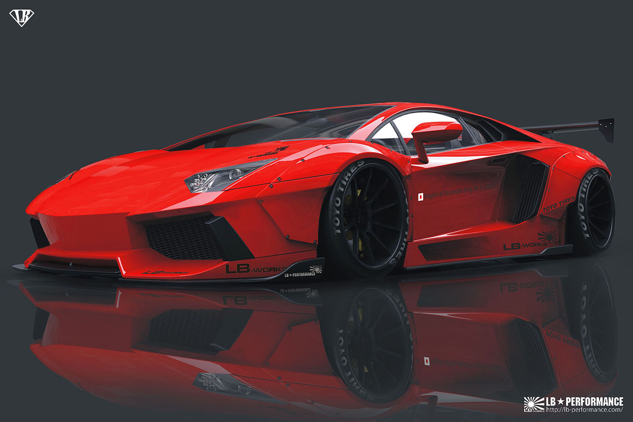 Liberty Walk Lamborghini Aventador LP700-4 photo #2