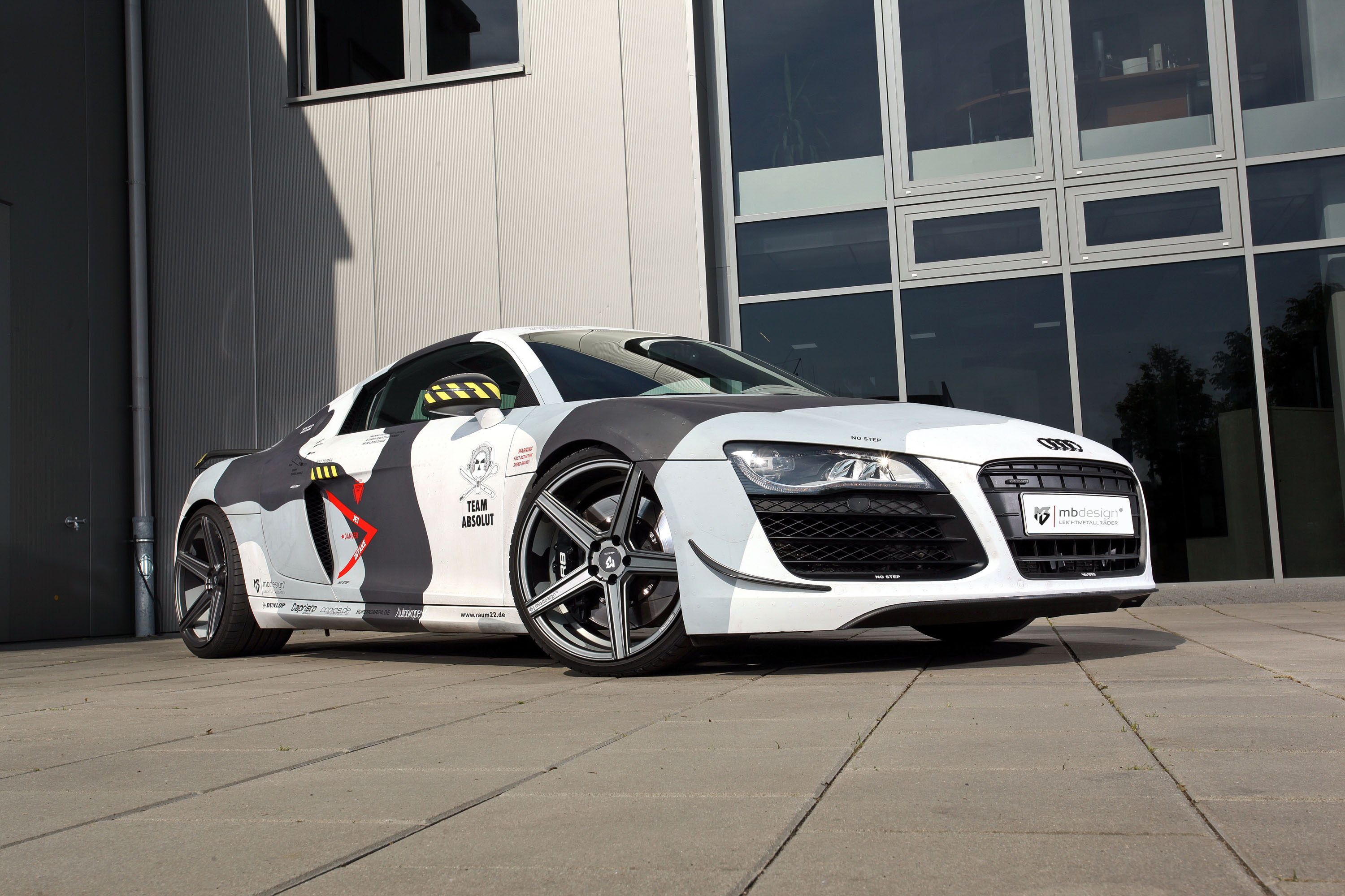 Audi r8 камуфляж