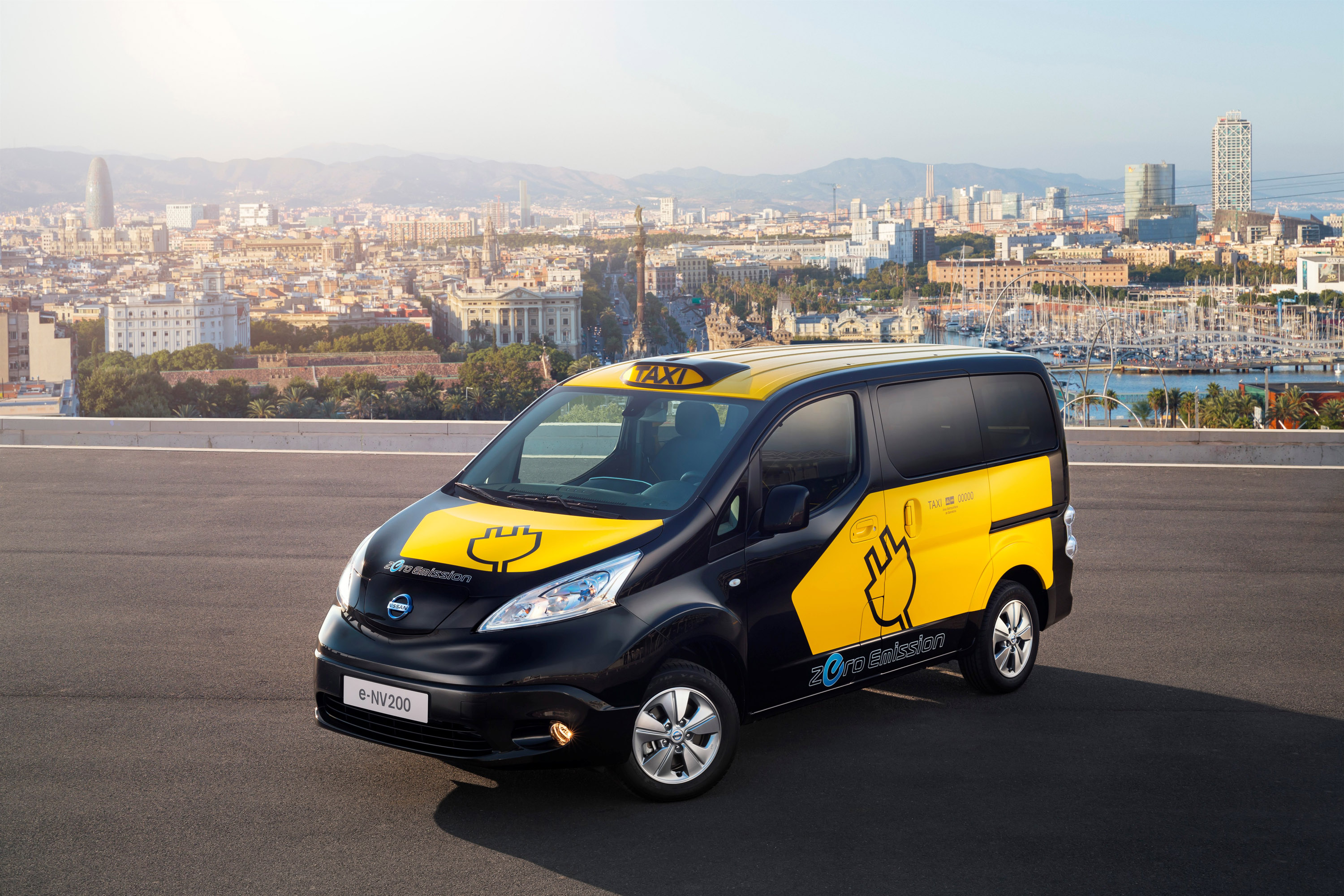 Nissan e-NV200 Electric Barcelona Taxi photo #1