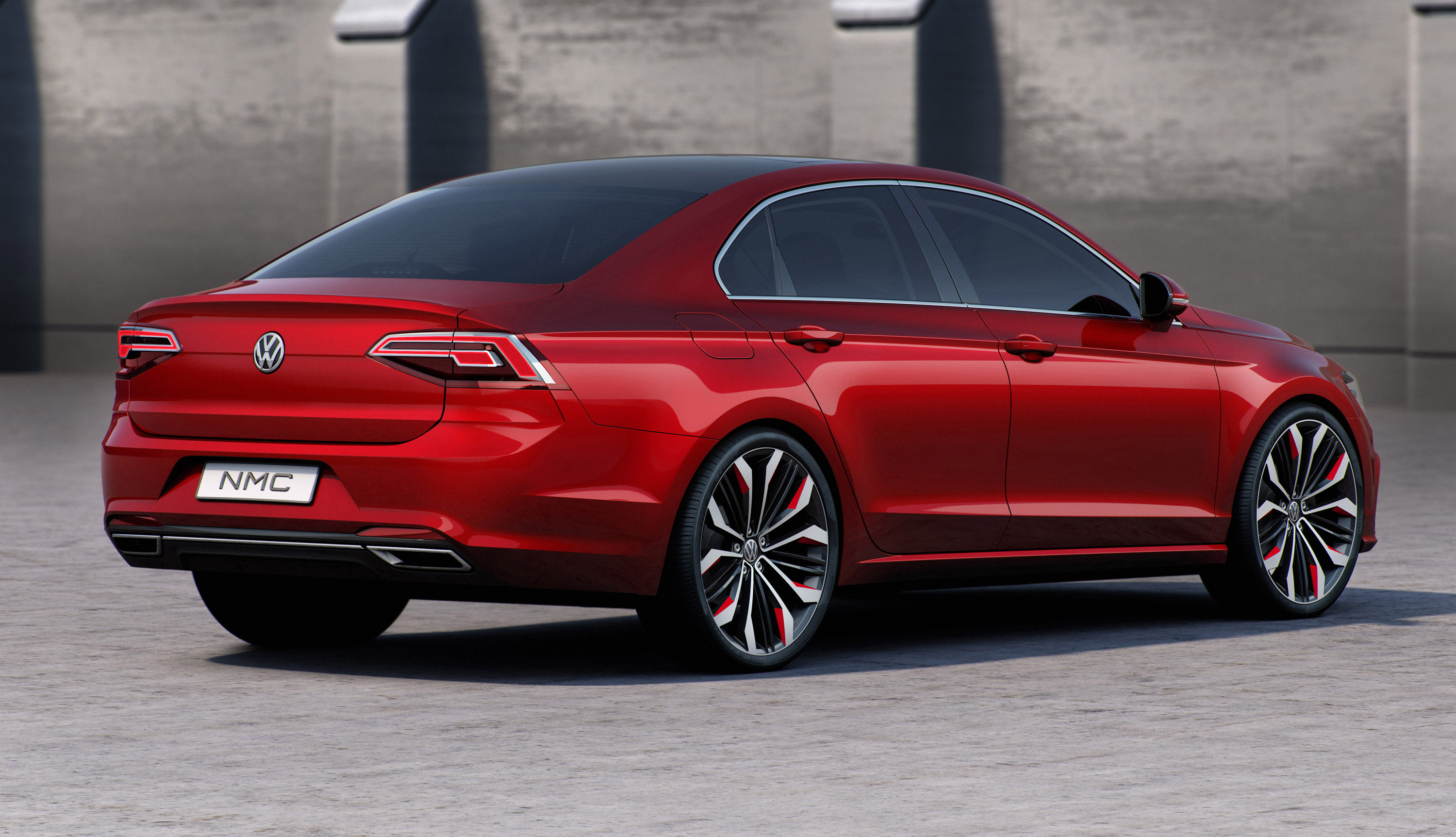 Volkswagen New Midsize Coupe Concept photo #12