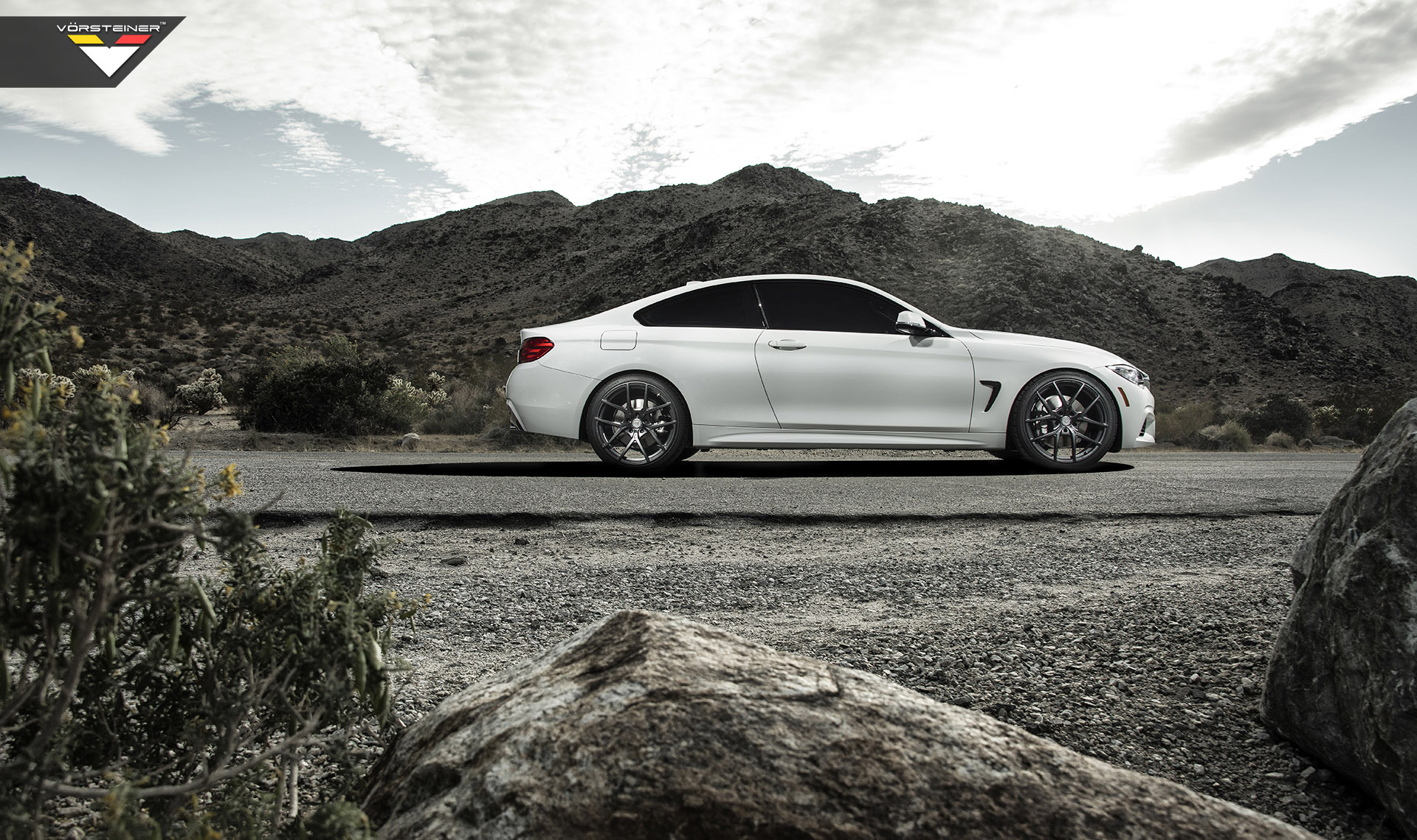 Vorsteiner BMW F32 435i Alpine White photo #3