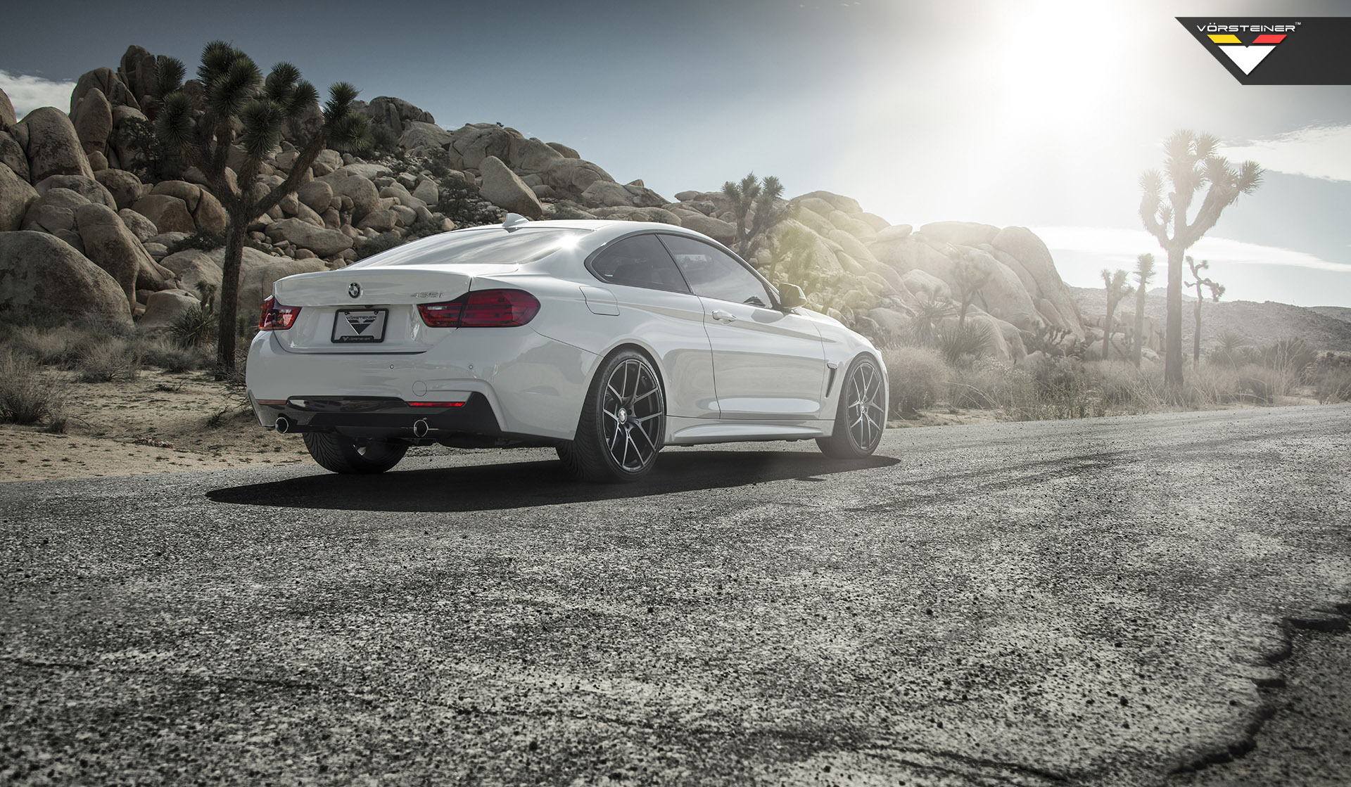 Vorsteiner BMW F32 435i Alpine White photo #4