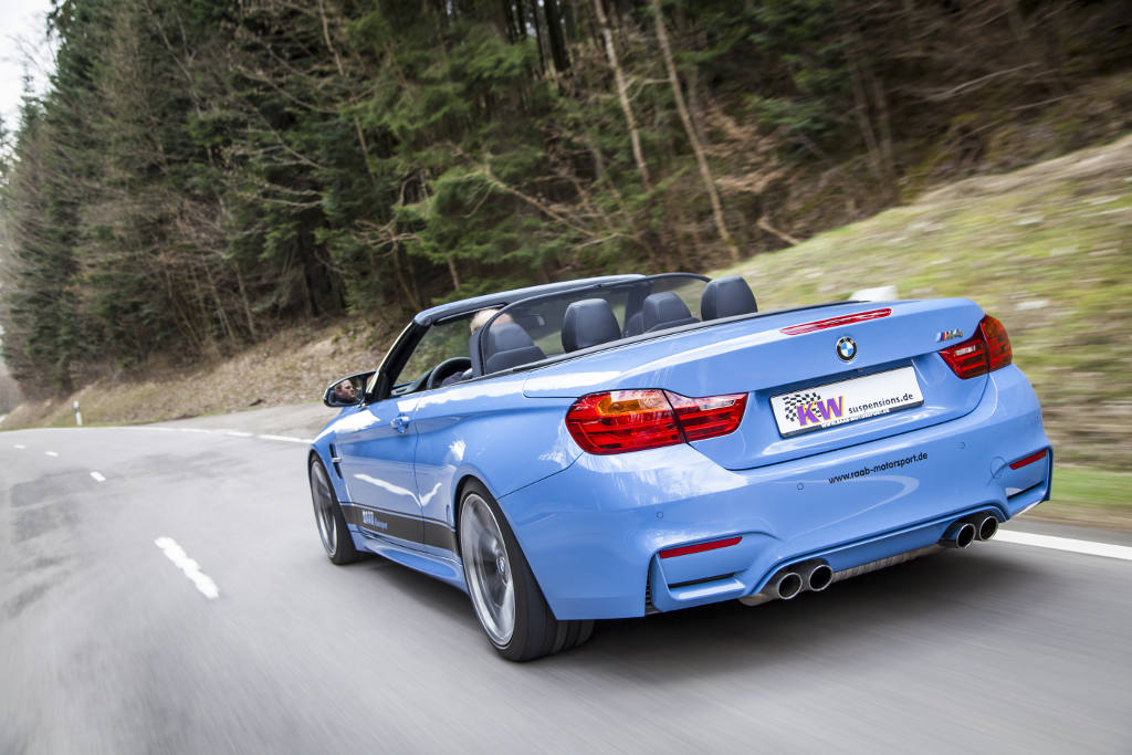 KW BMW M4 Convertible photo #3