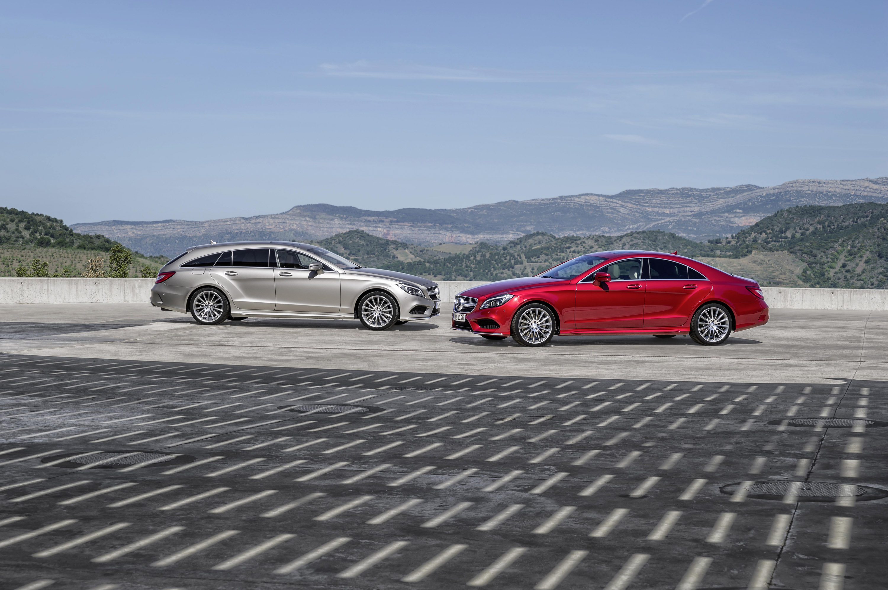 Mercedes Benz CLS 2015 серый