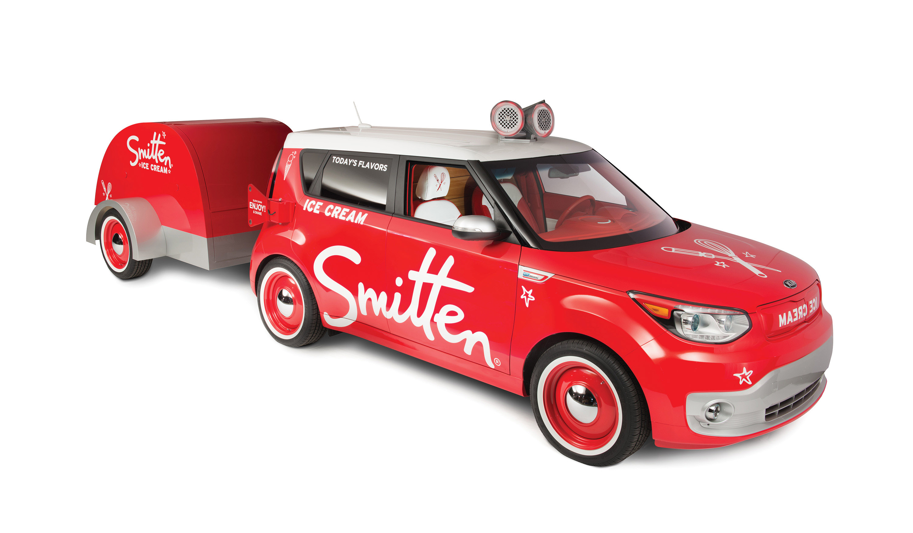 Smitten Ice Cream Kia Soul EV photo #1