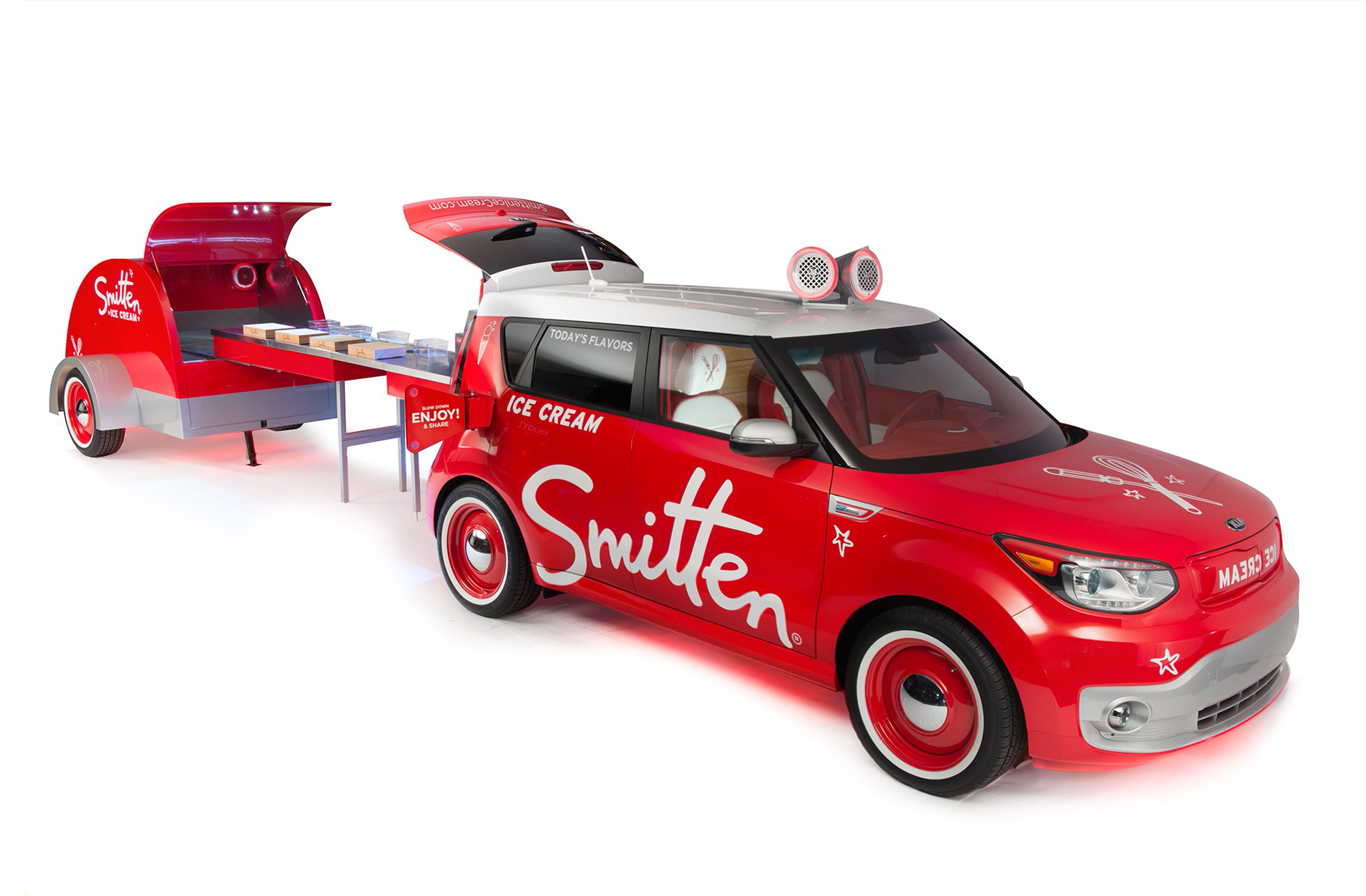 Smitten Ice Cream Kia Soul EV photo #2