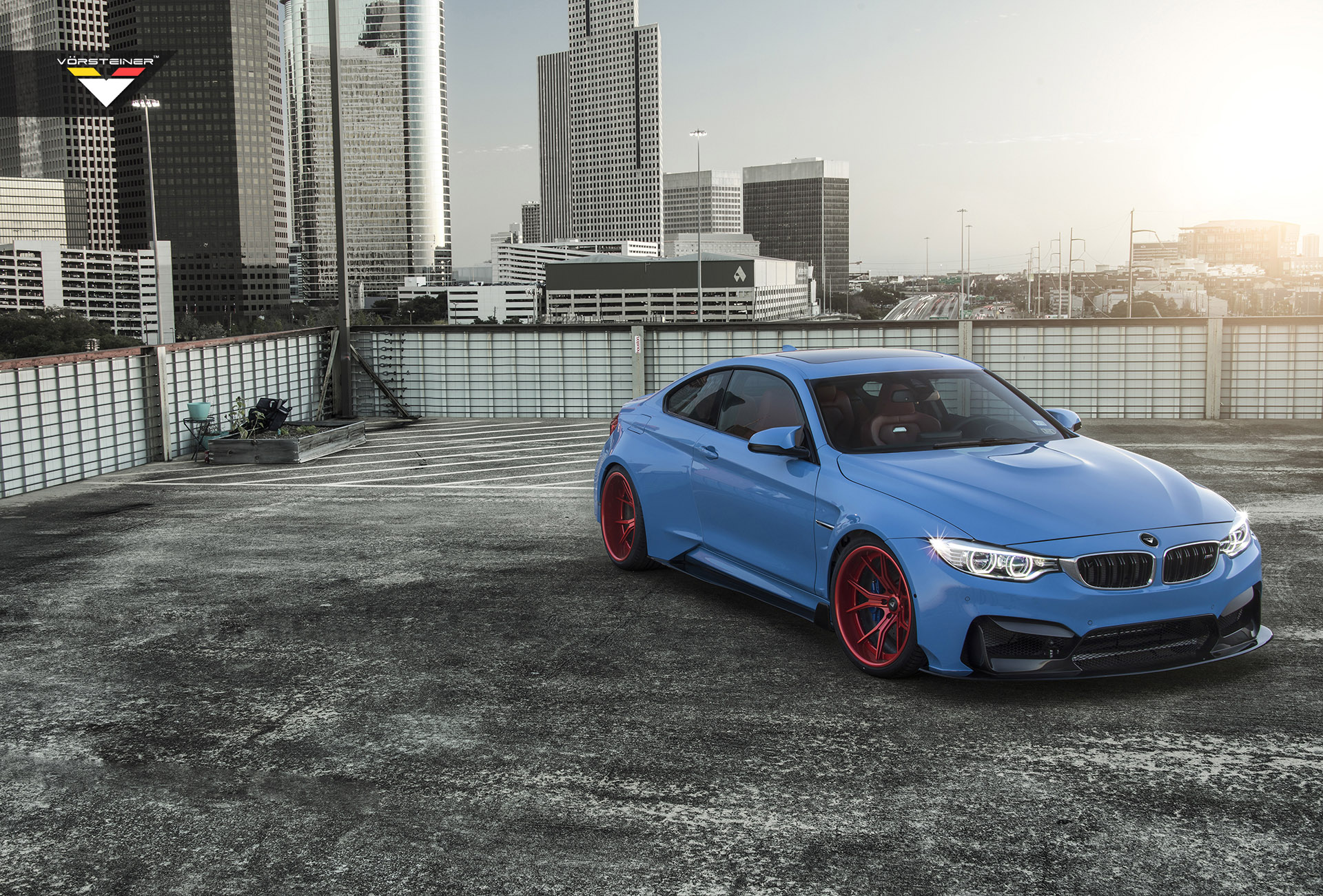 Vorsteiner BMW M4 GTRS4 Yas Marina Blue photo #1