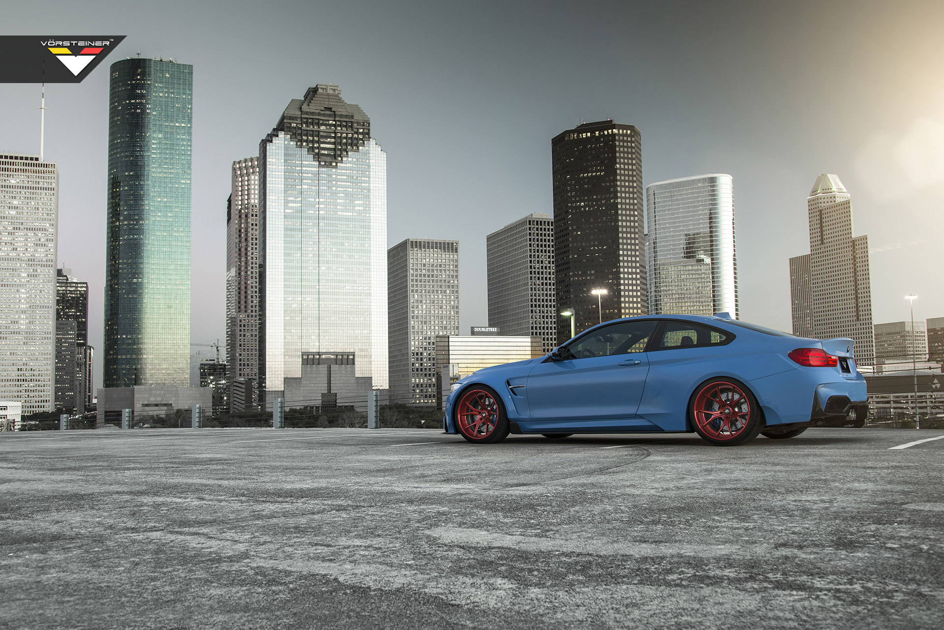 Vorsteiner BMW M4 GTRS4 Yas Marina Blue photo #4