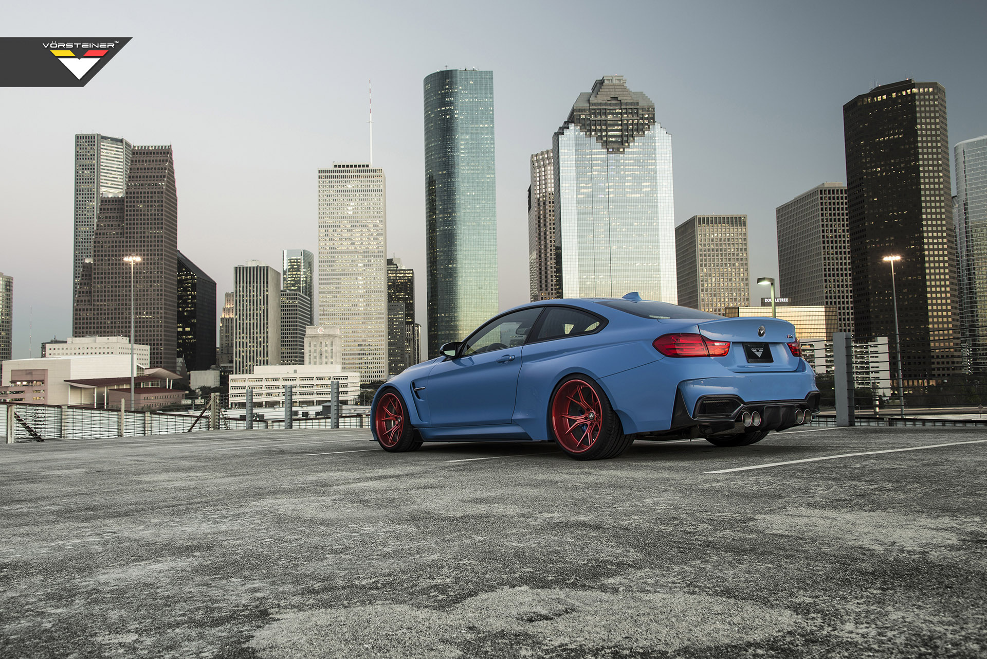 Vorsteiner BMW M4 GTRS4 Yas Marina Blue photo #6