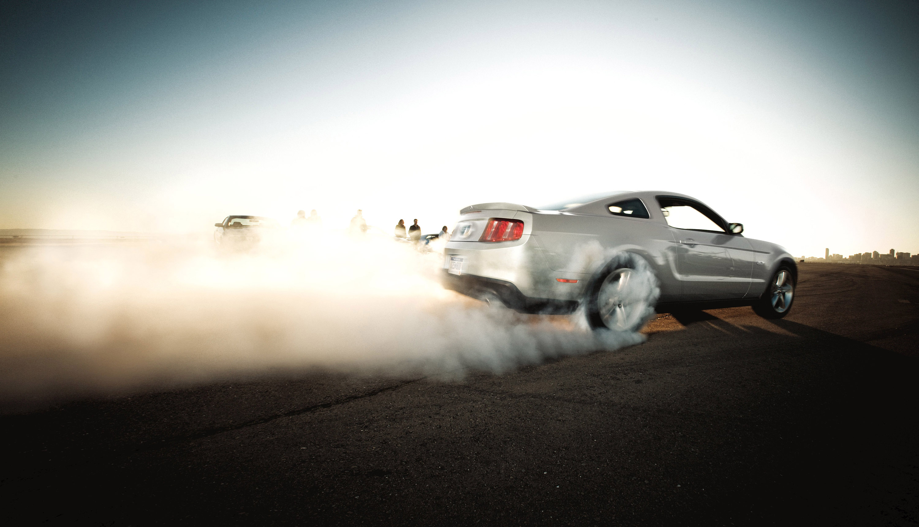 Ford Mustang Burnout
