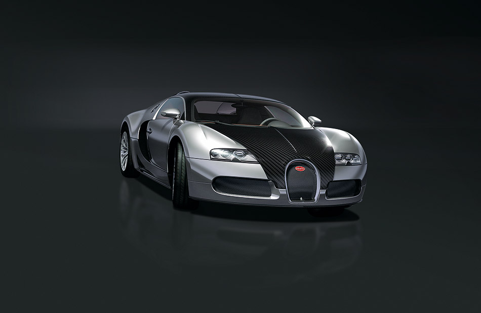 2008 Bugatti EB 16.4 Veyron Pur Sang Front Angle