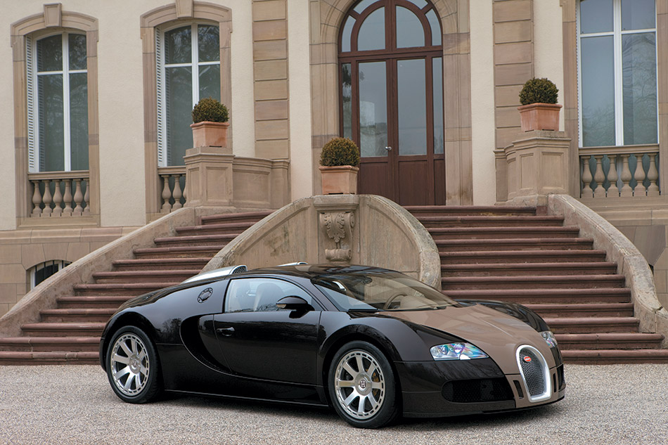 2008 Bugatti Veyron Fbg par Hermes Front Angle