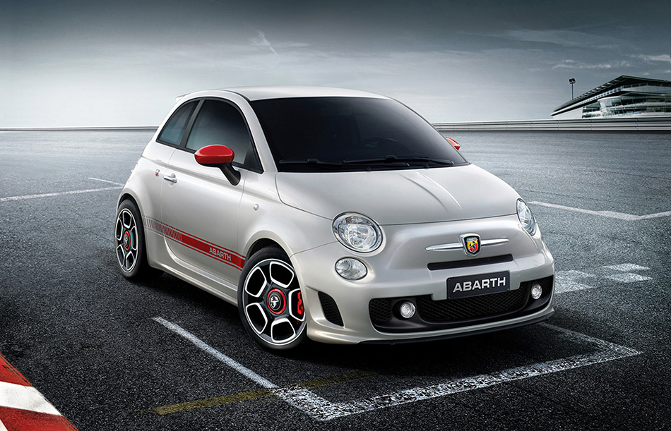 2008 Abarth 500 Front Angle