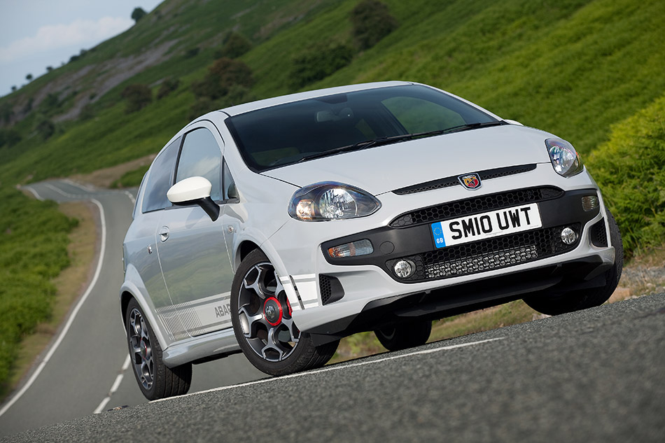 2010 Abarth Punto Evo Front Angle