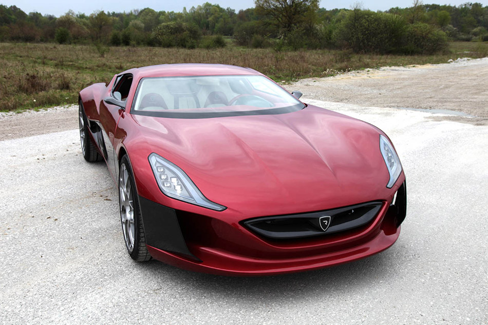 2011 Rimac Concept One Front Angle