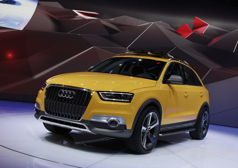 2012 Audi Q3 Jinlong Yufeng Concept Front Angle