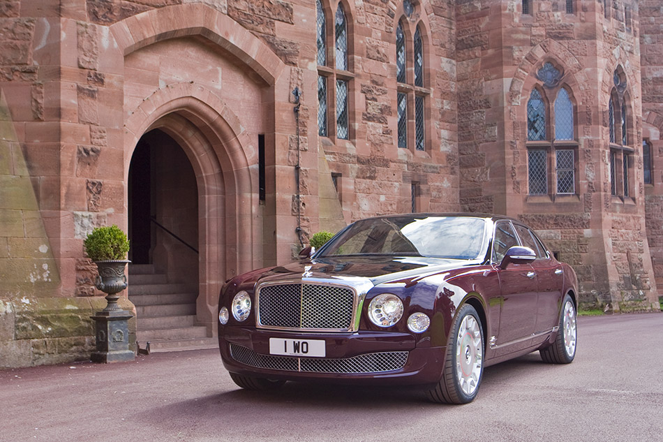 2012 Bentley Mulsanne Diamond Jubilee Edition Front Angle