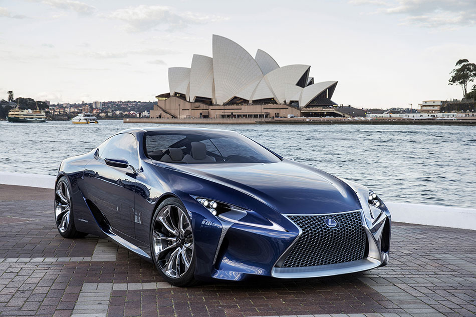 2012 Lexus LF-LC Concept Front Angle