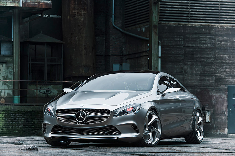 2012 Mercedes-Benz Style Coupe Concept Front Angle