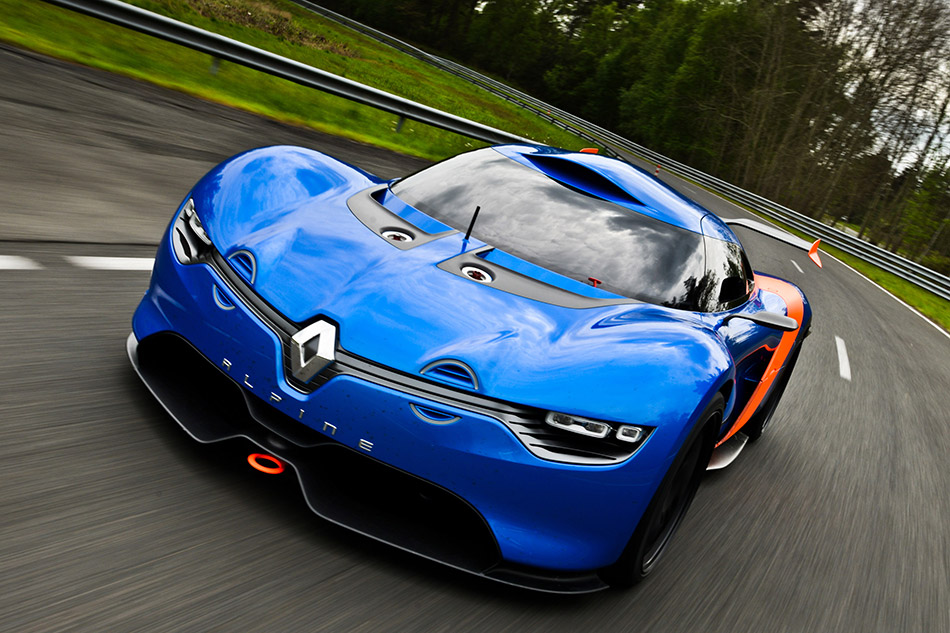 2012 Renault Alpine A110-50 Concept Front Angle